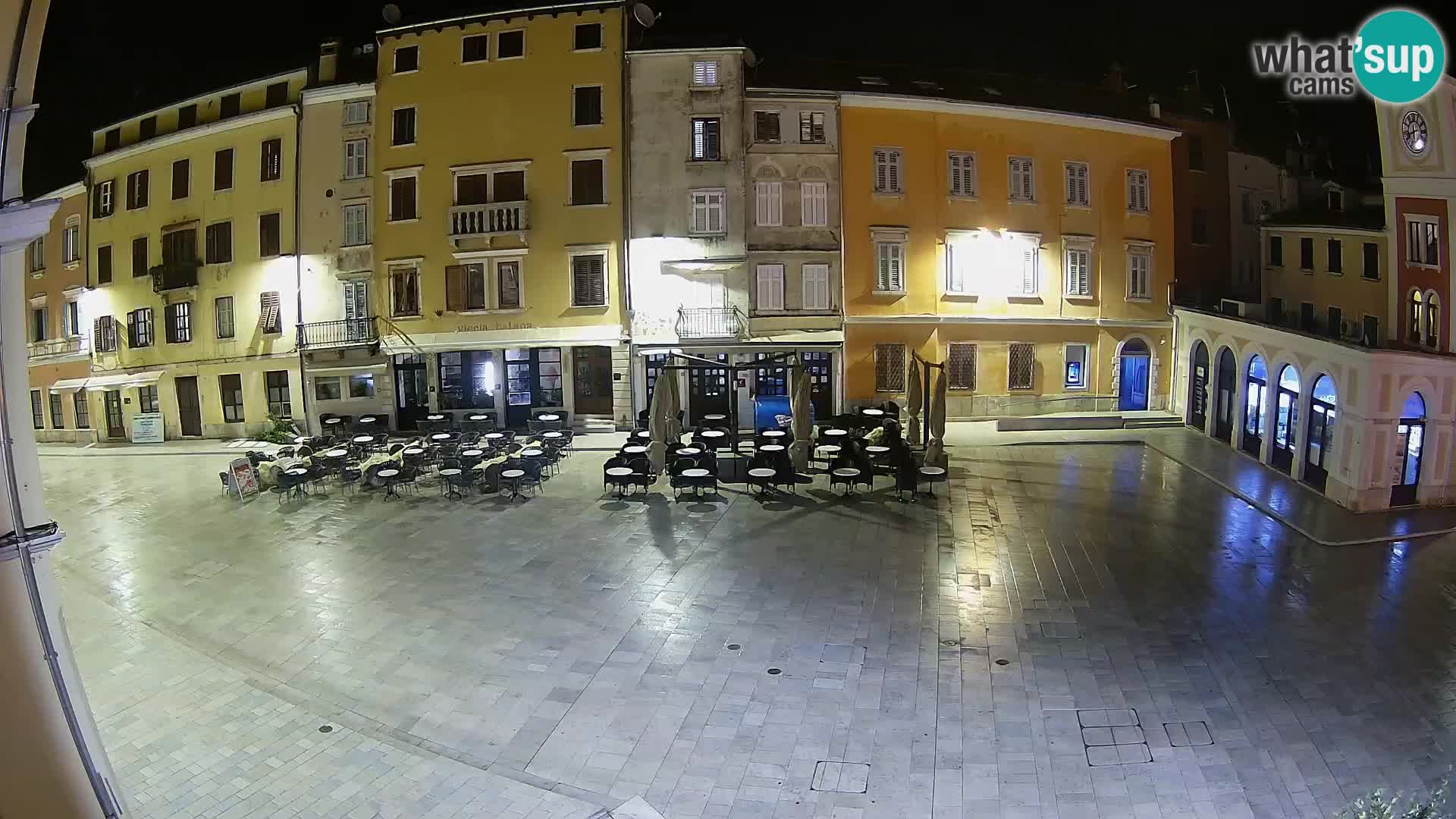 Webcam Rovinj Zentrum – Hauptplatz in Echtzeit