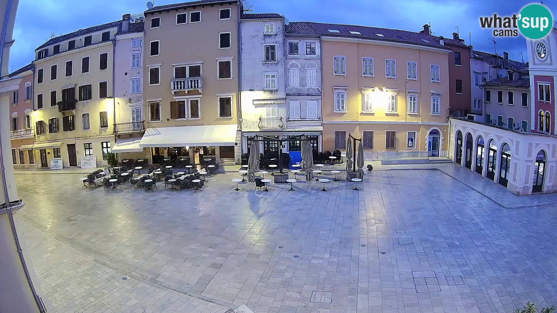 Spletna kamera Rovinj Center – Glavni trg