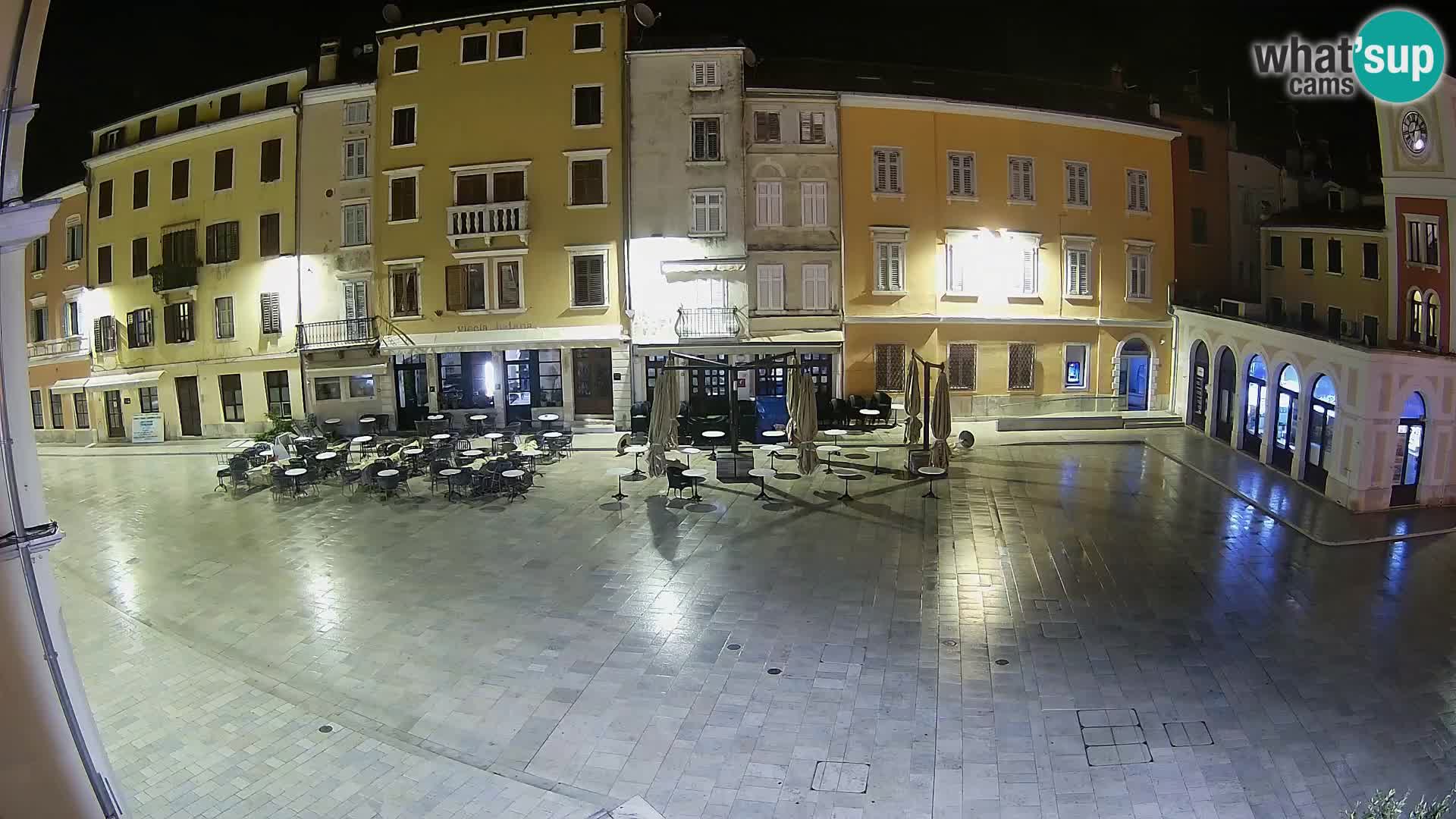 Webcam Rovinj Zentrum – Hauptplatz in Echtzeit