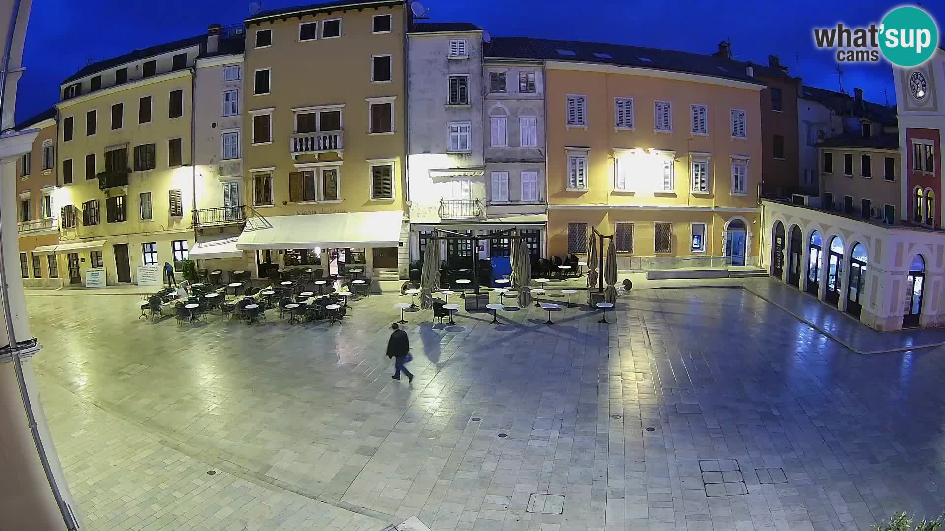 Webcam Rovinj Center – Plaza Principal