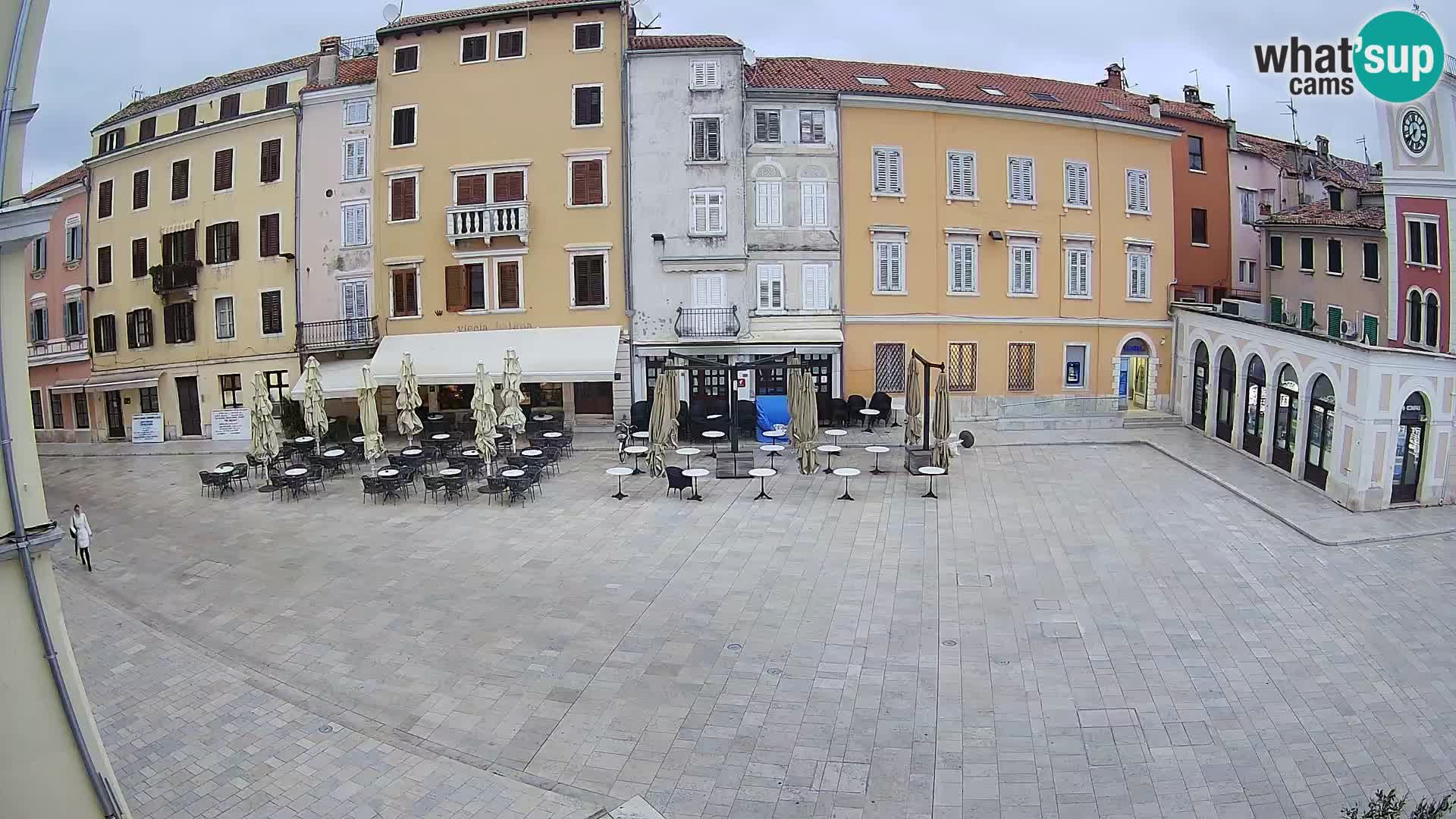 Webcam Rovinj Center – Plaza Principal