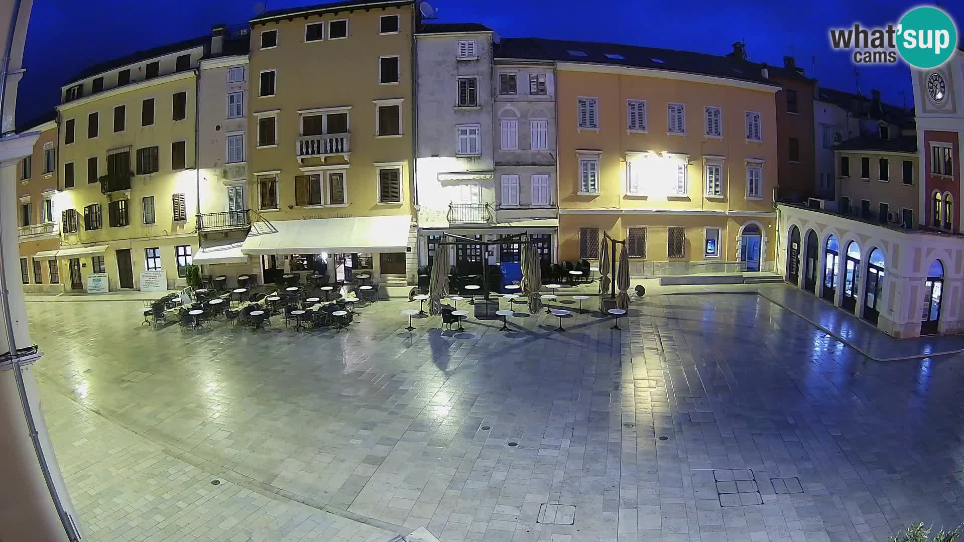 Webcam Rovinj Zentrum – Hauptplatz in Echtzeit