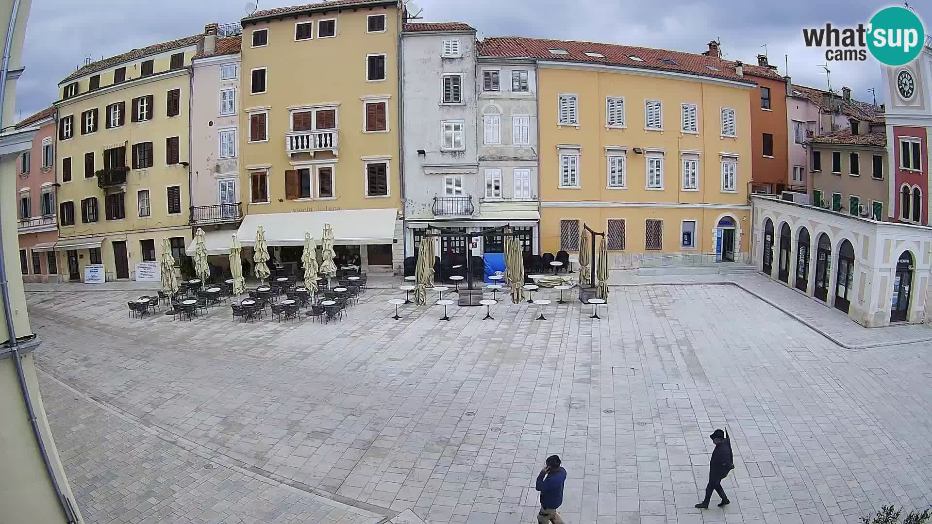 Webcam Rovinj Center – Plaza Principal