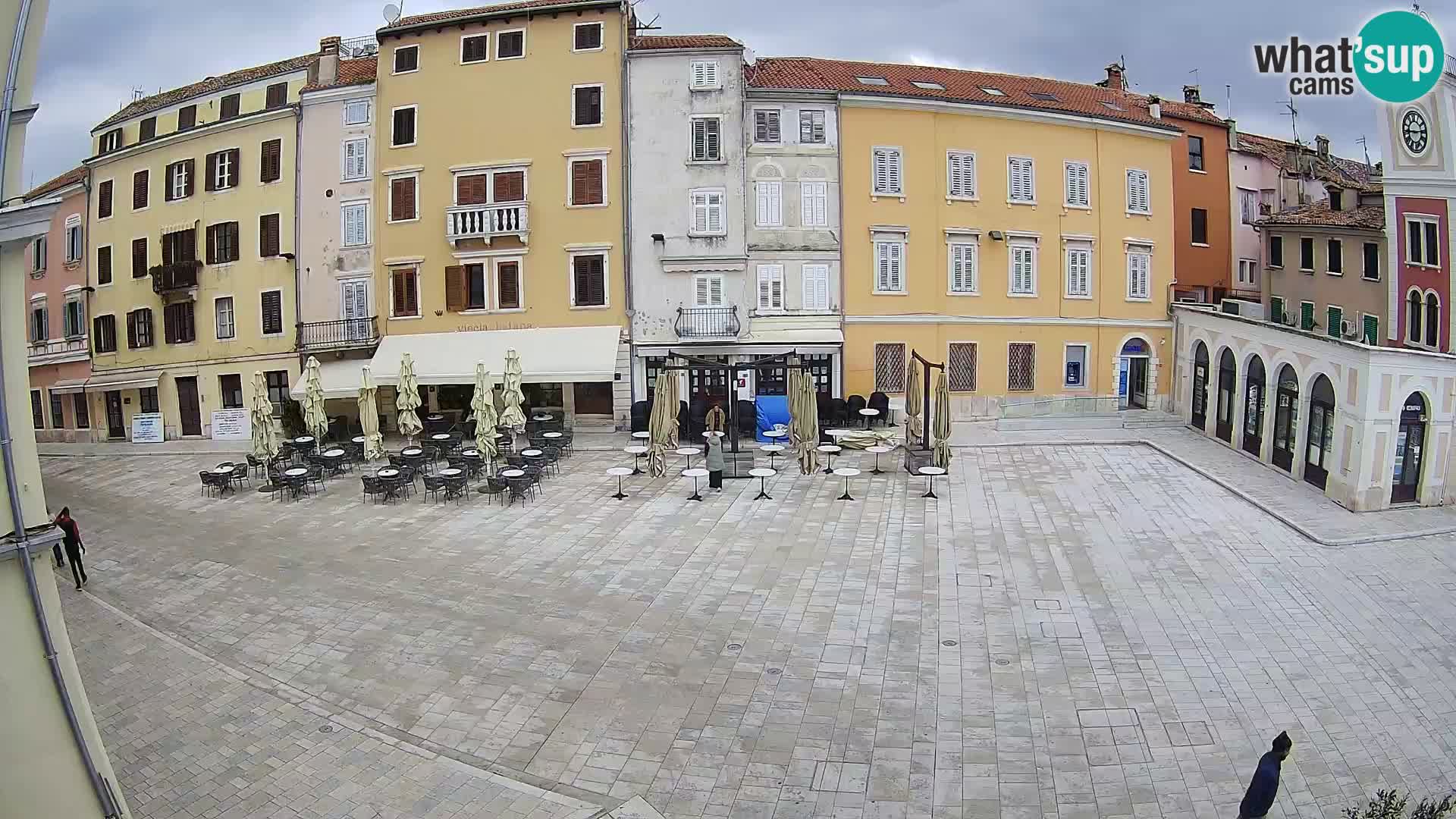 Webcam Rovinj Center – Plaza Principal