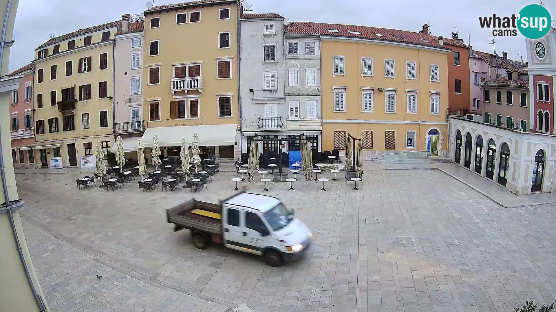 Webcam Rovinj Center – Plaza Principal