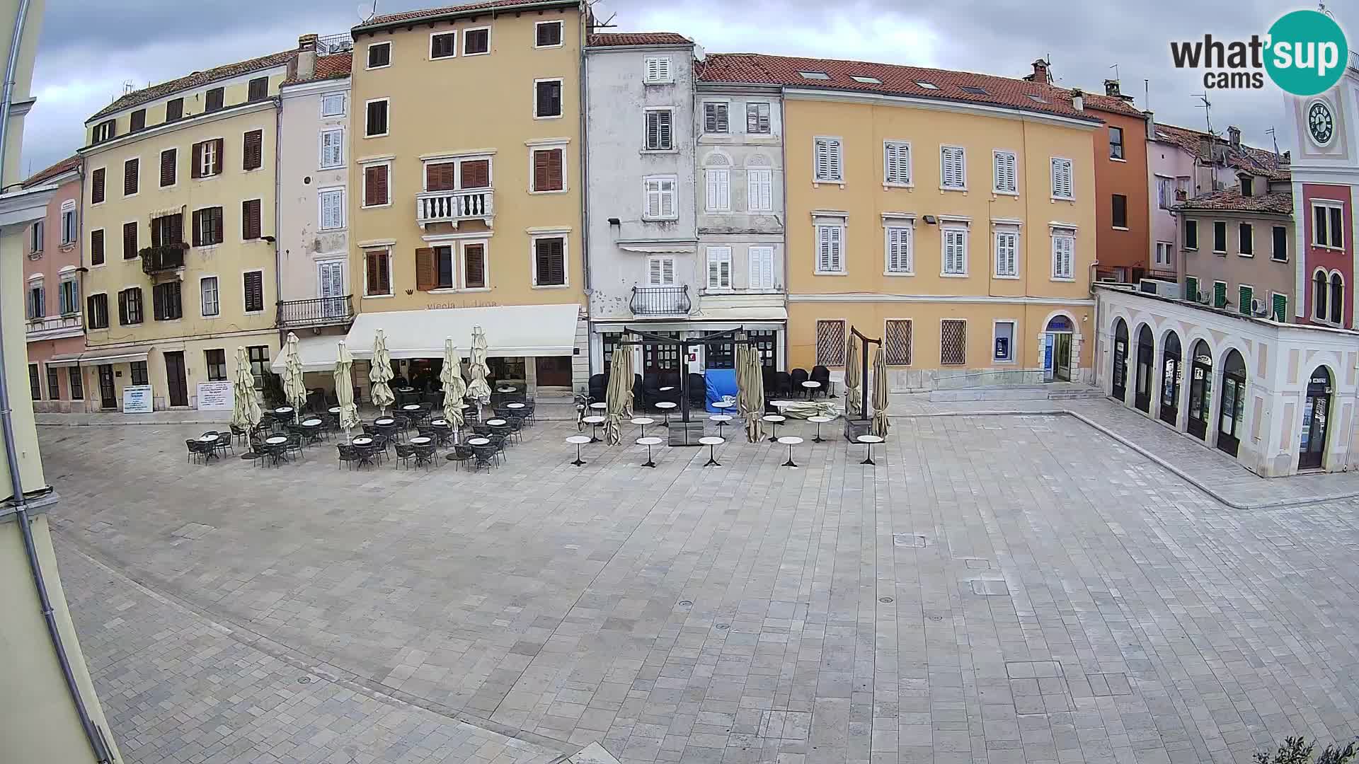 Webcam Rovinj Center – Plaza Principal