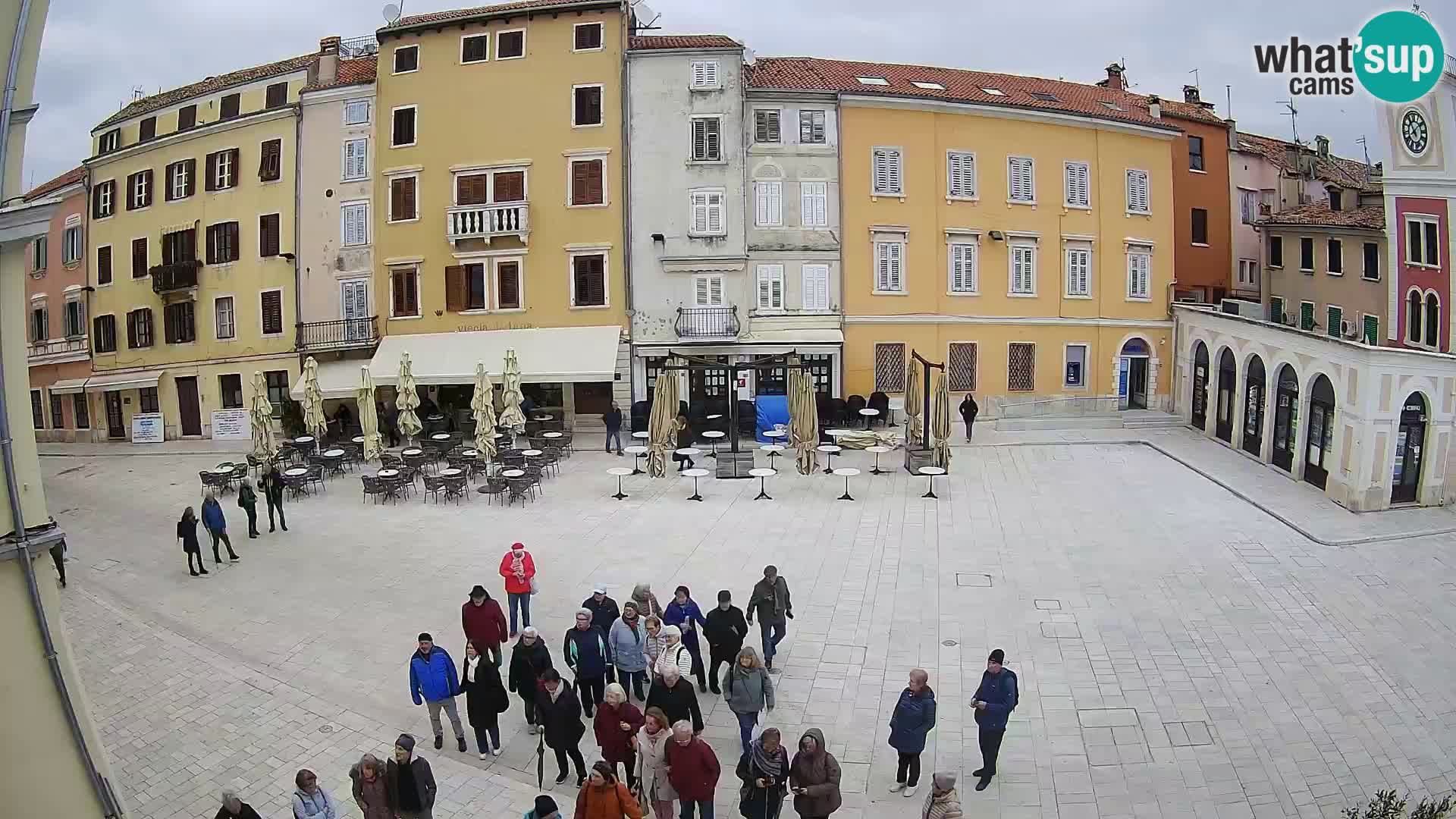 Spletna kamera Rovinj Center – Glavni trg