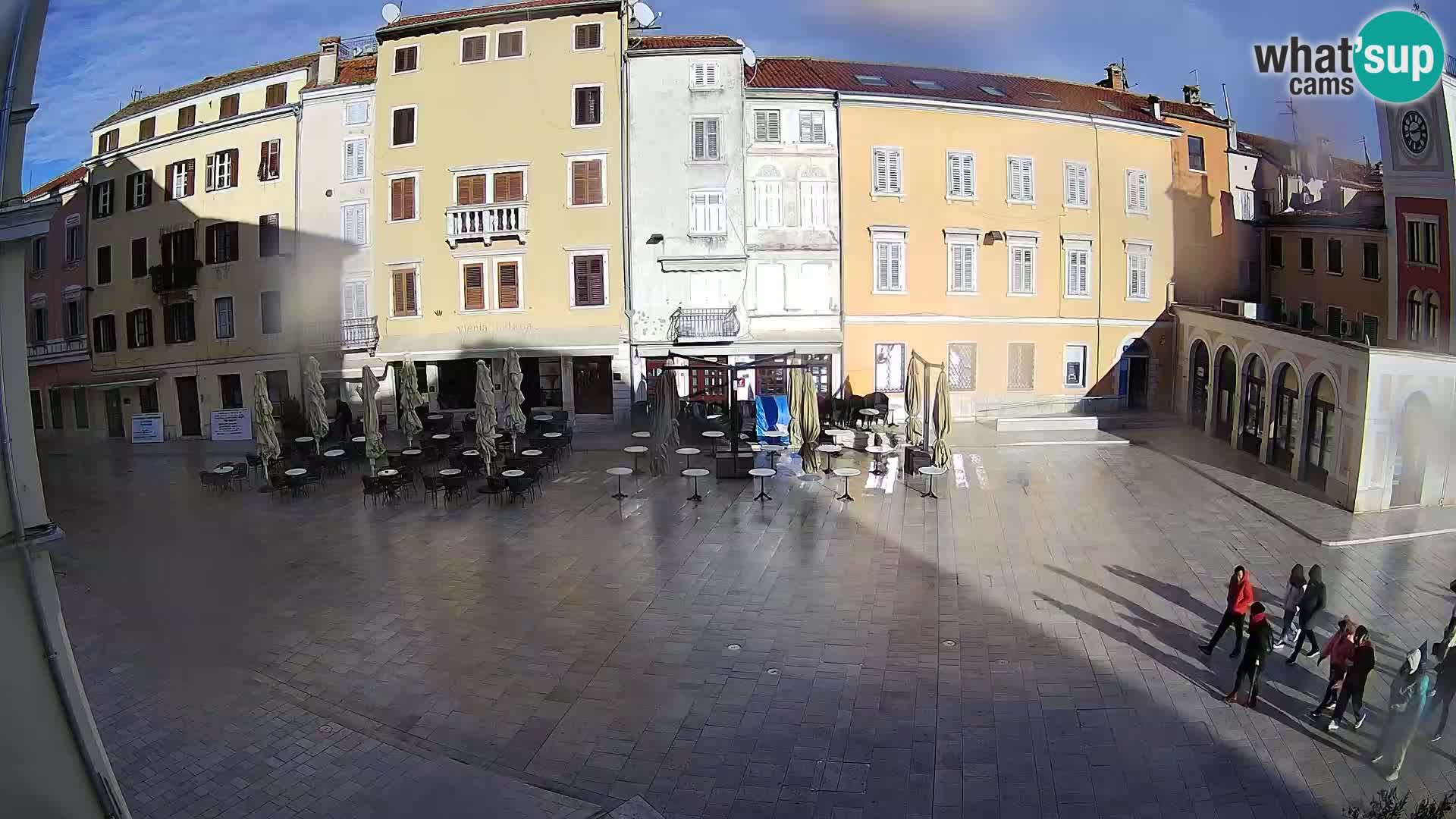 Webcam Rovinj Center – Plaza Principal