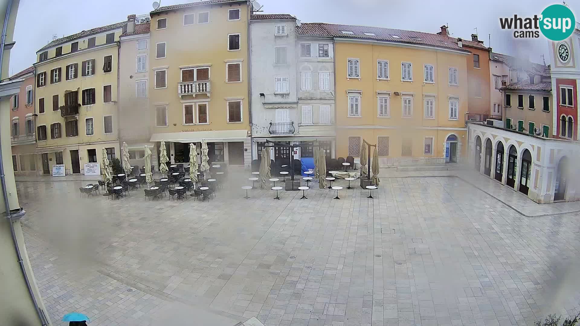 Webcam Rovinj Zentrum – Hauptplatz in Echtzeit