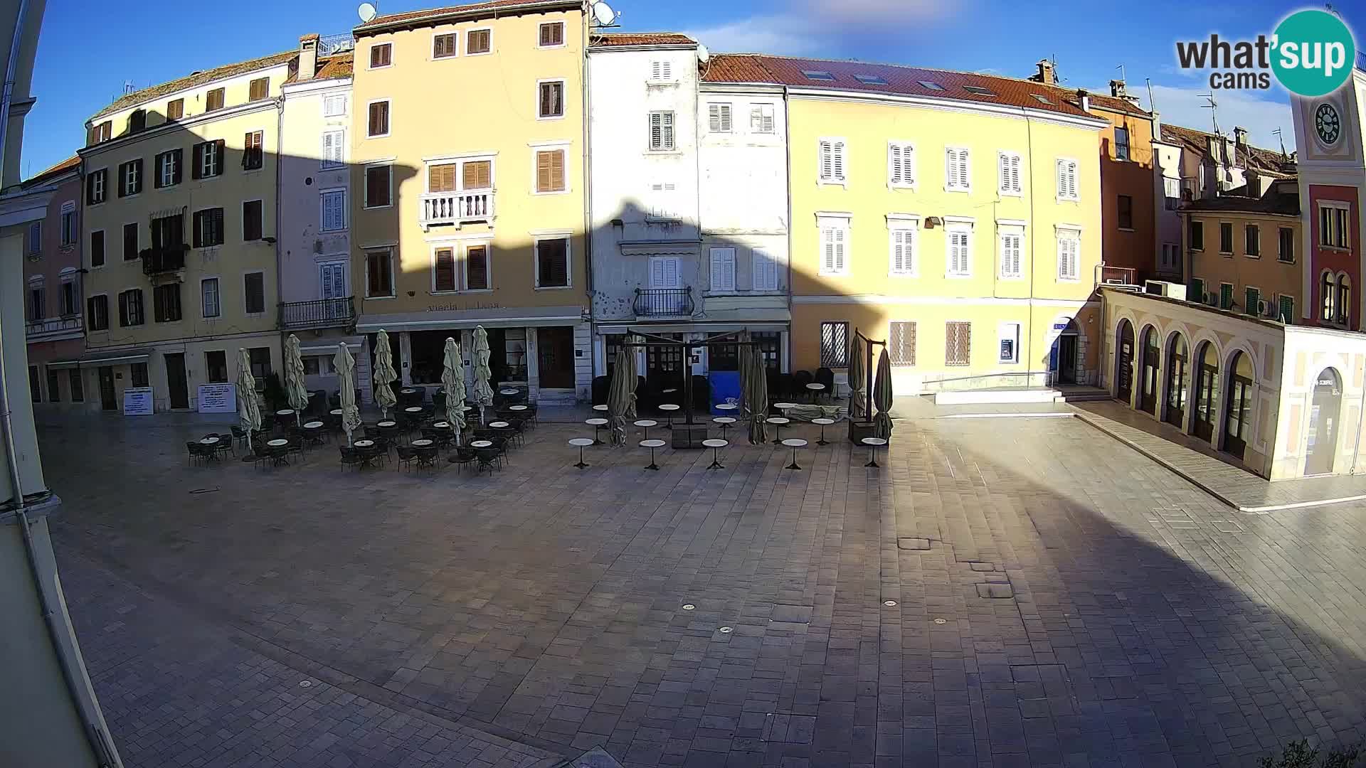 Webcam Rovinj Zentrum – Hauptplatz in Echtzeit