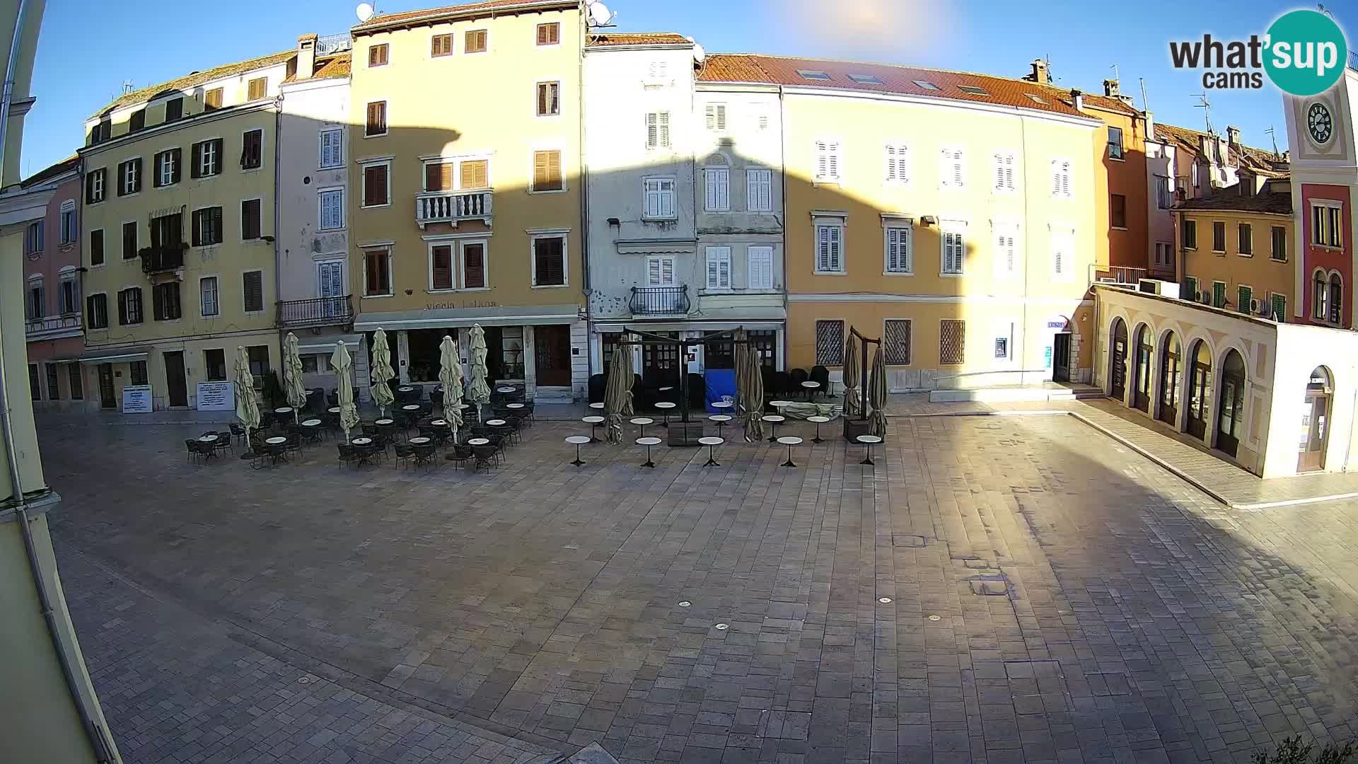 Webcam Rovinj Center – Plaza Principal