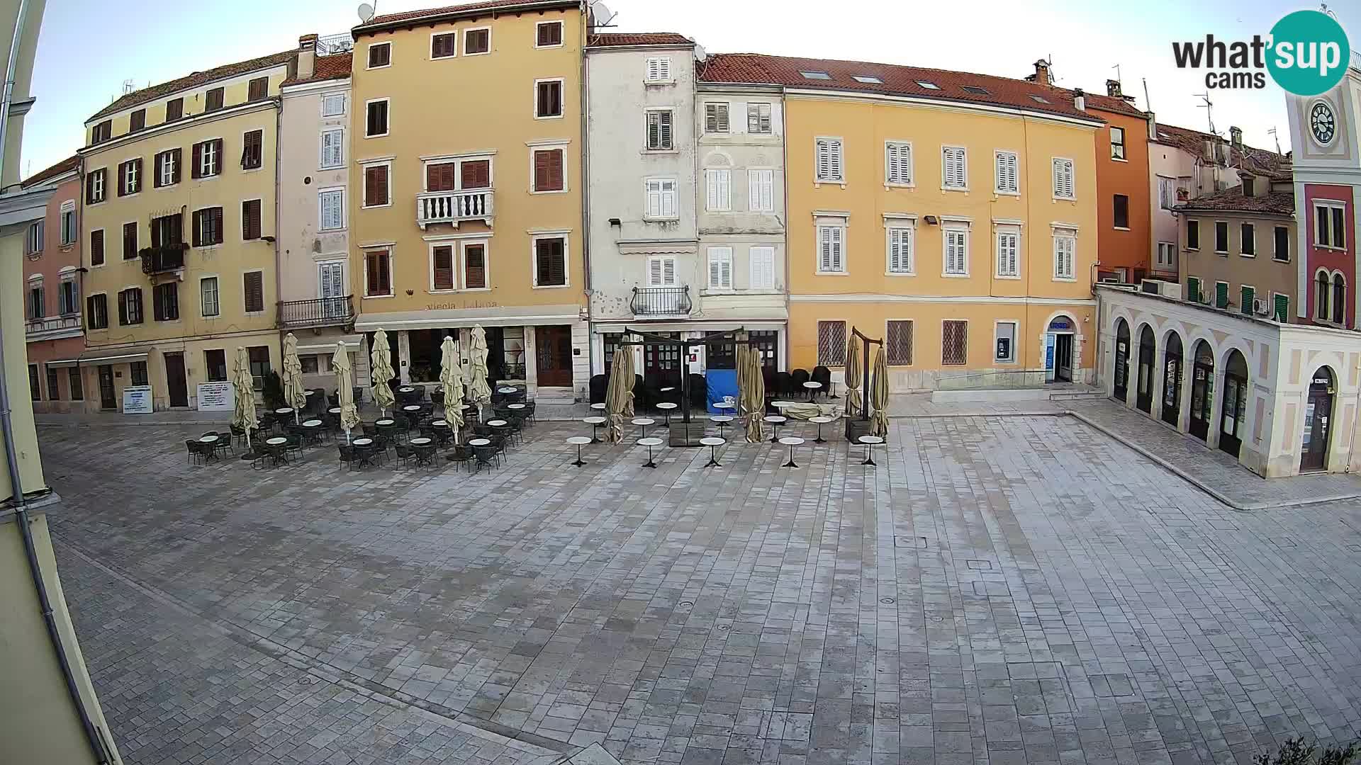 Webcam Rovinj Center – Plaza Principal