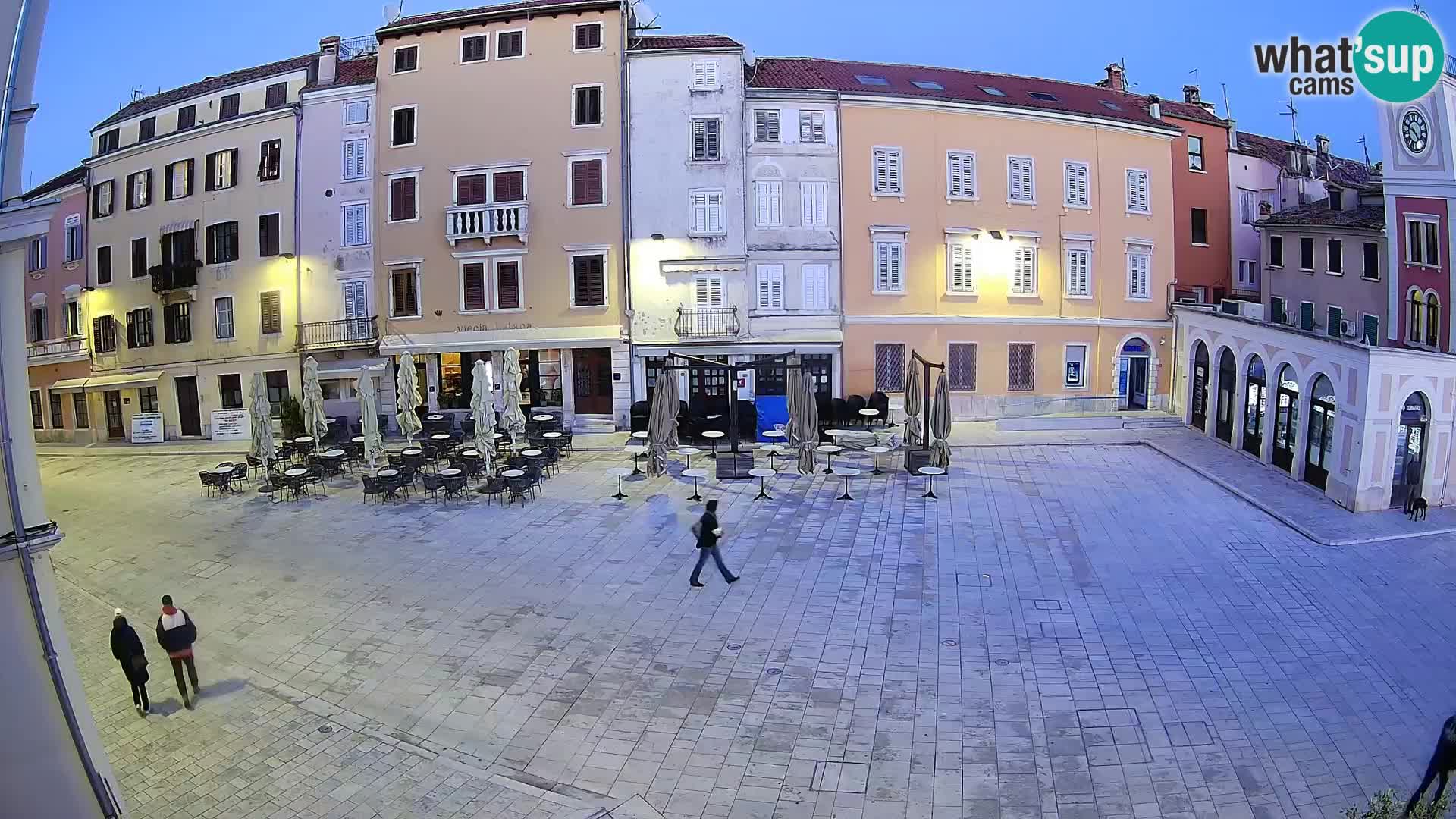 Webcam Rovinj Center – Plaza Principal