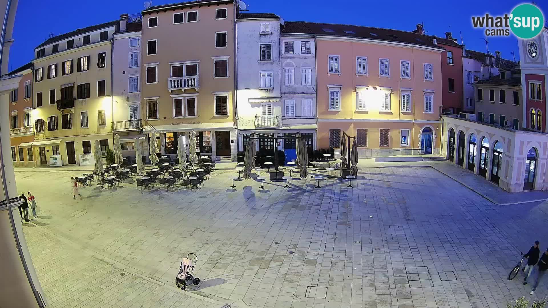 Spletna kamera Rovinj Center – Glavni trg