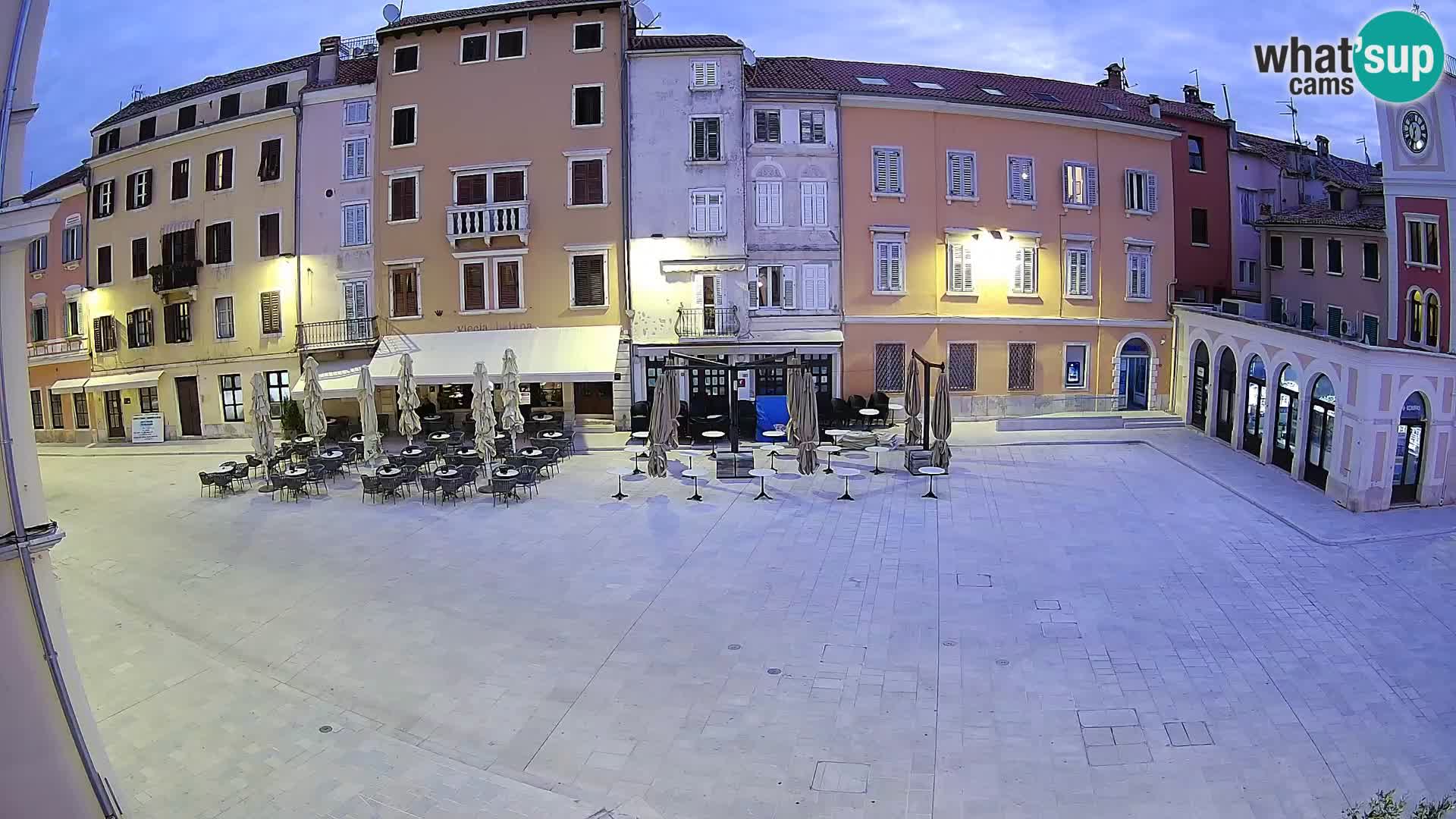 Webcam Rovinj Center – Plaza Principal