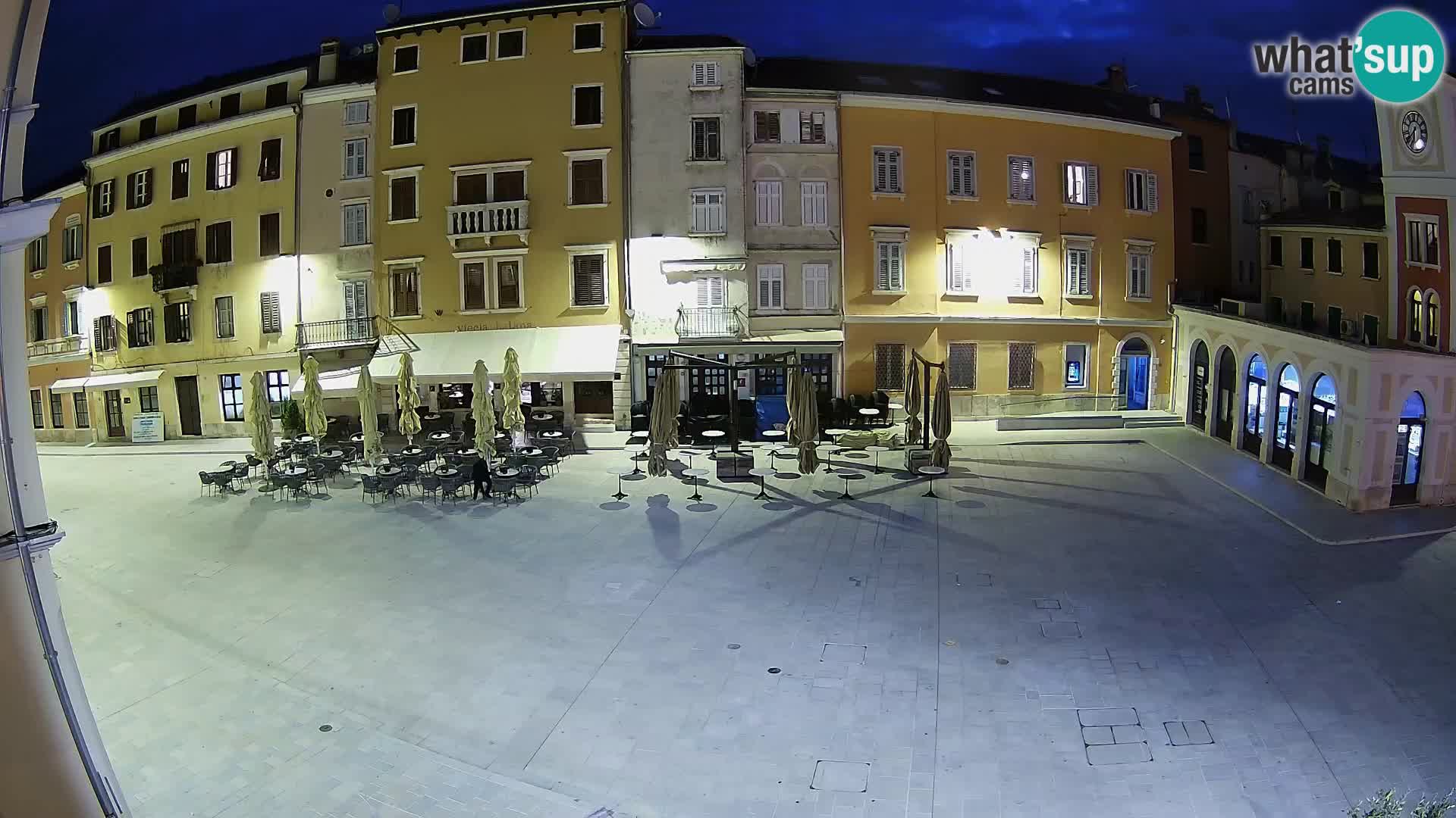 Webcam Rovinj Zentrum – Hauptplatz in Echtzeit