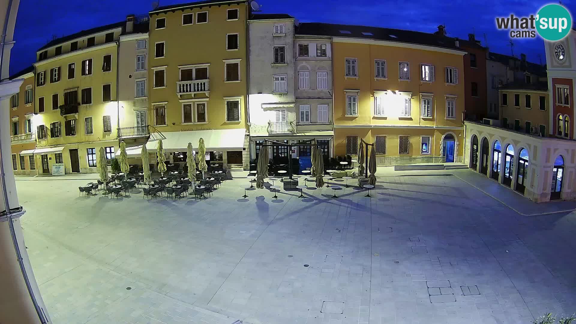 Webcam Rovinj Center – Plaza Principal