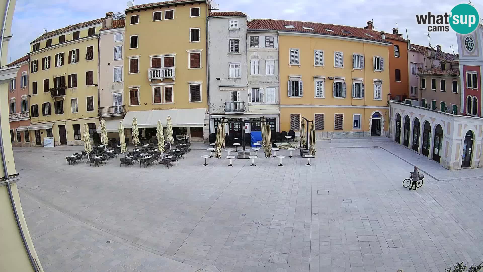 Webcam Rovinj Center – Plaza Principal