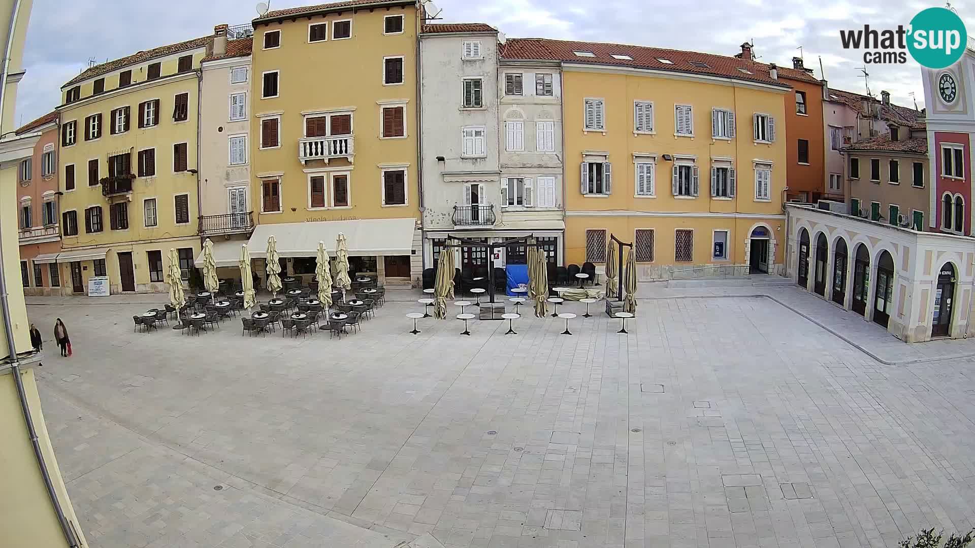 Webcam Rovinj Center – Plaza Principal