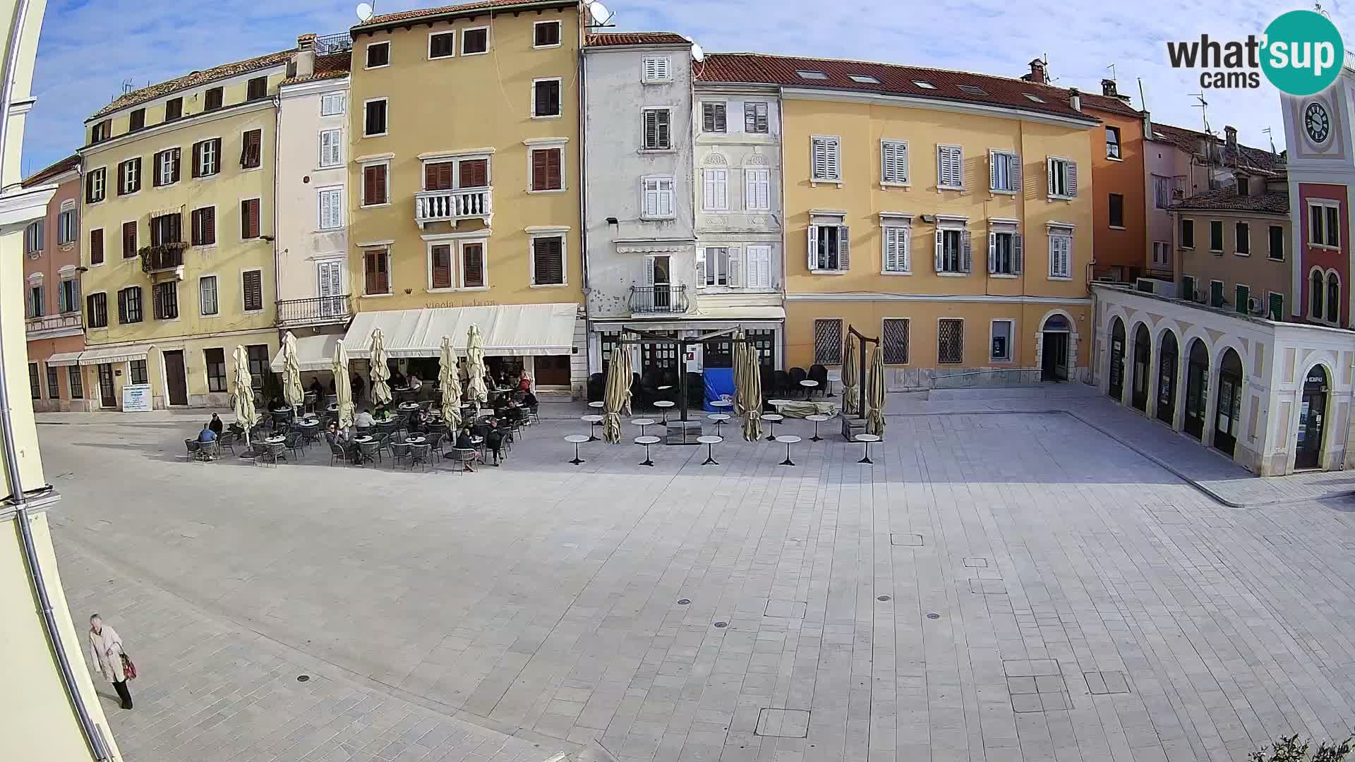 Webcam Rovinj Center – Plaza Principal