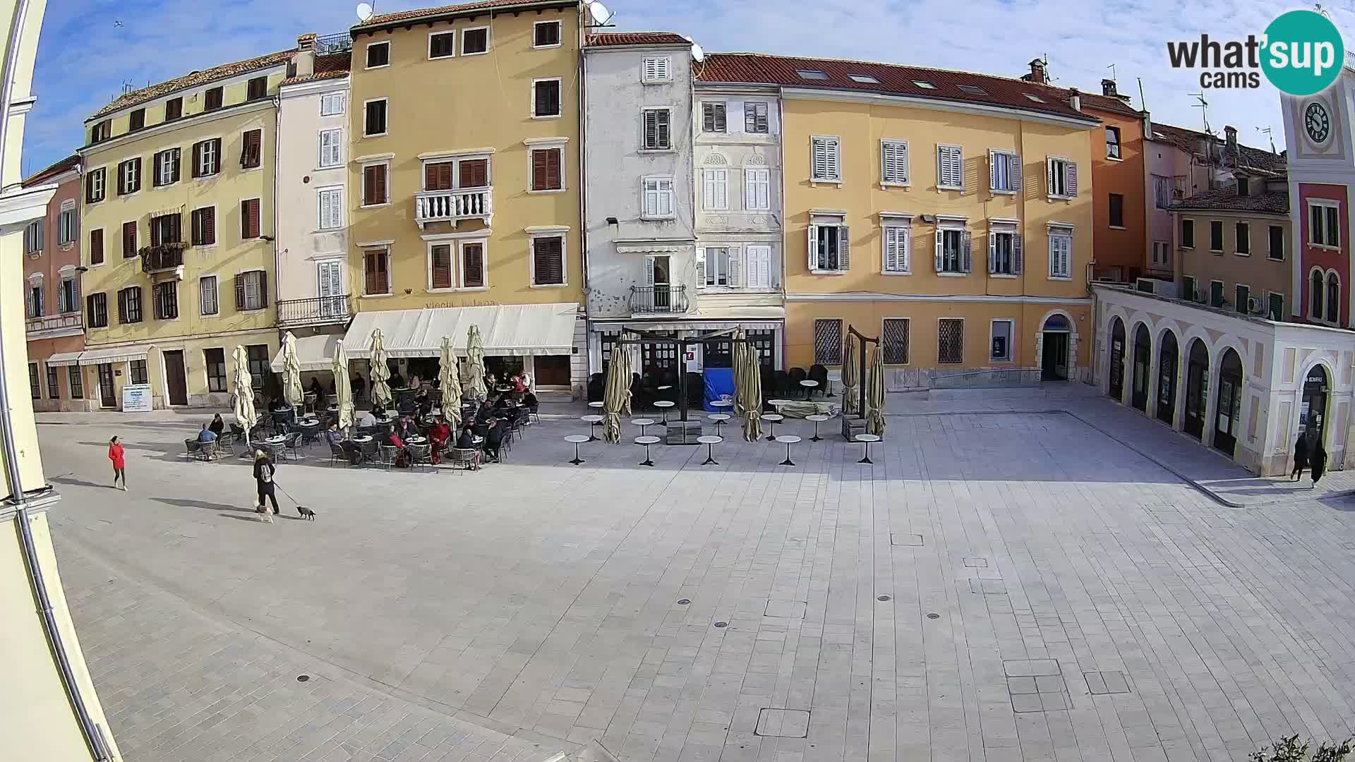 Webcam Rovinj Center – Plaza Principal