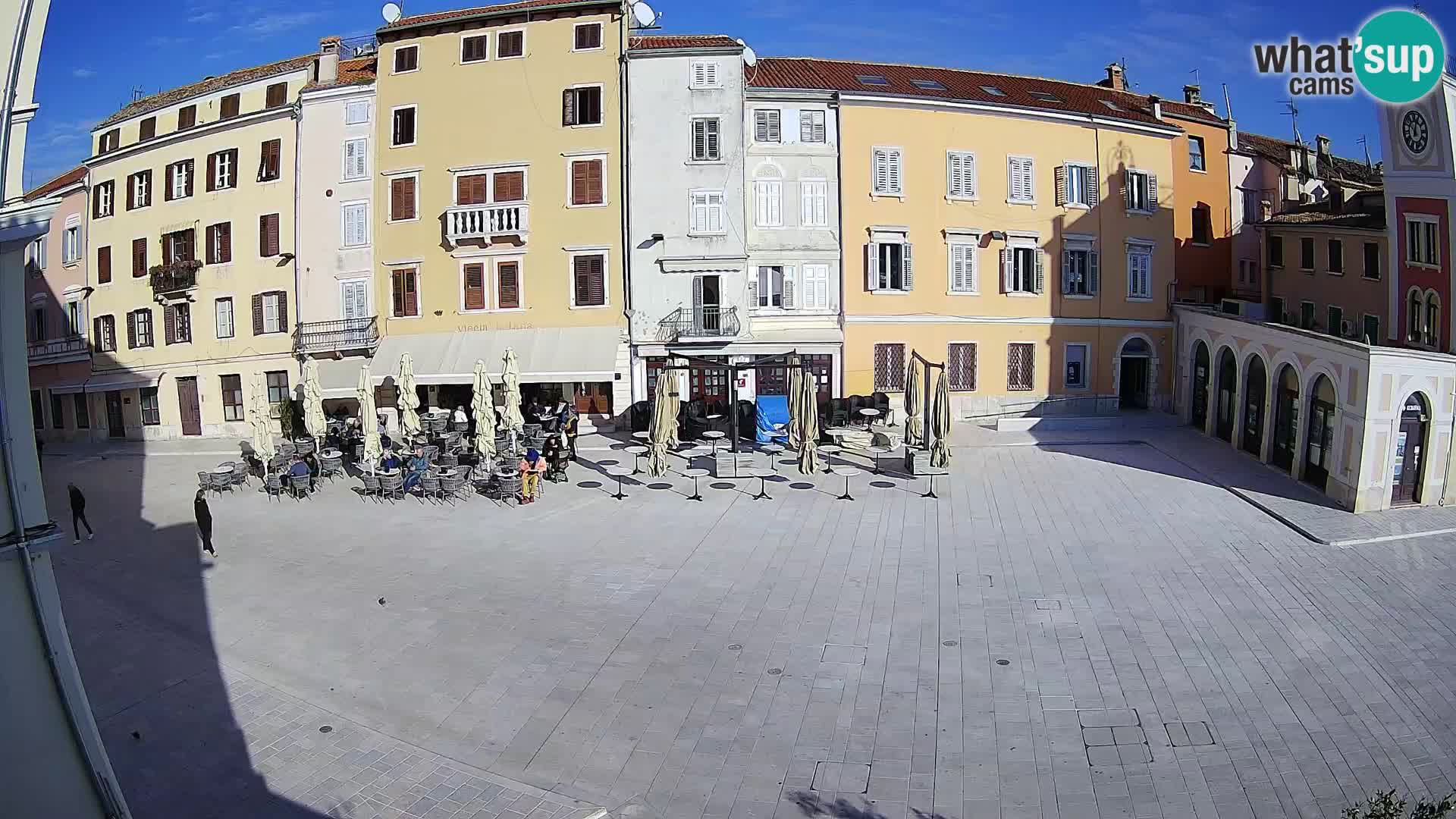 Webcam Rovinj Center – Plaza Principal