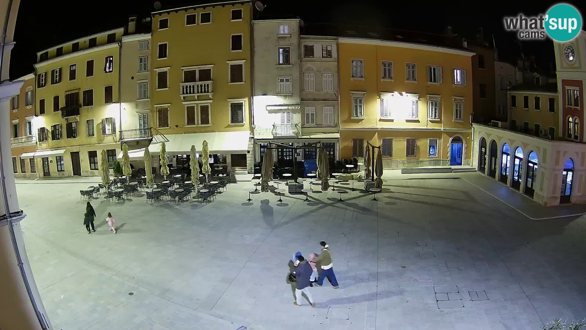 Webcam Rovinj Zentrum – Hauptplatz in Echtzeit