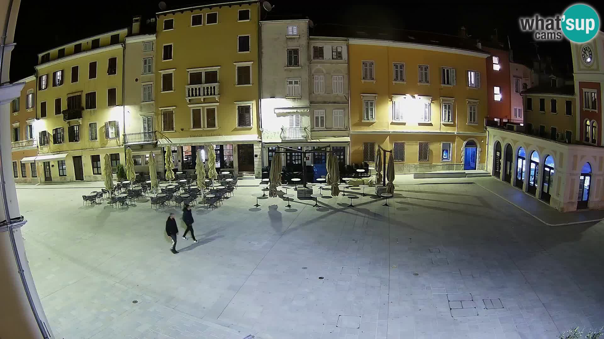 Webcam Rovinj Zentrum – Hauptplatz in Echtzeit