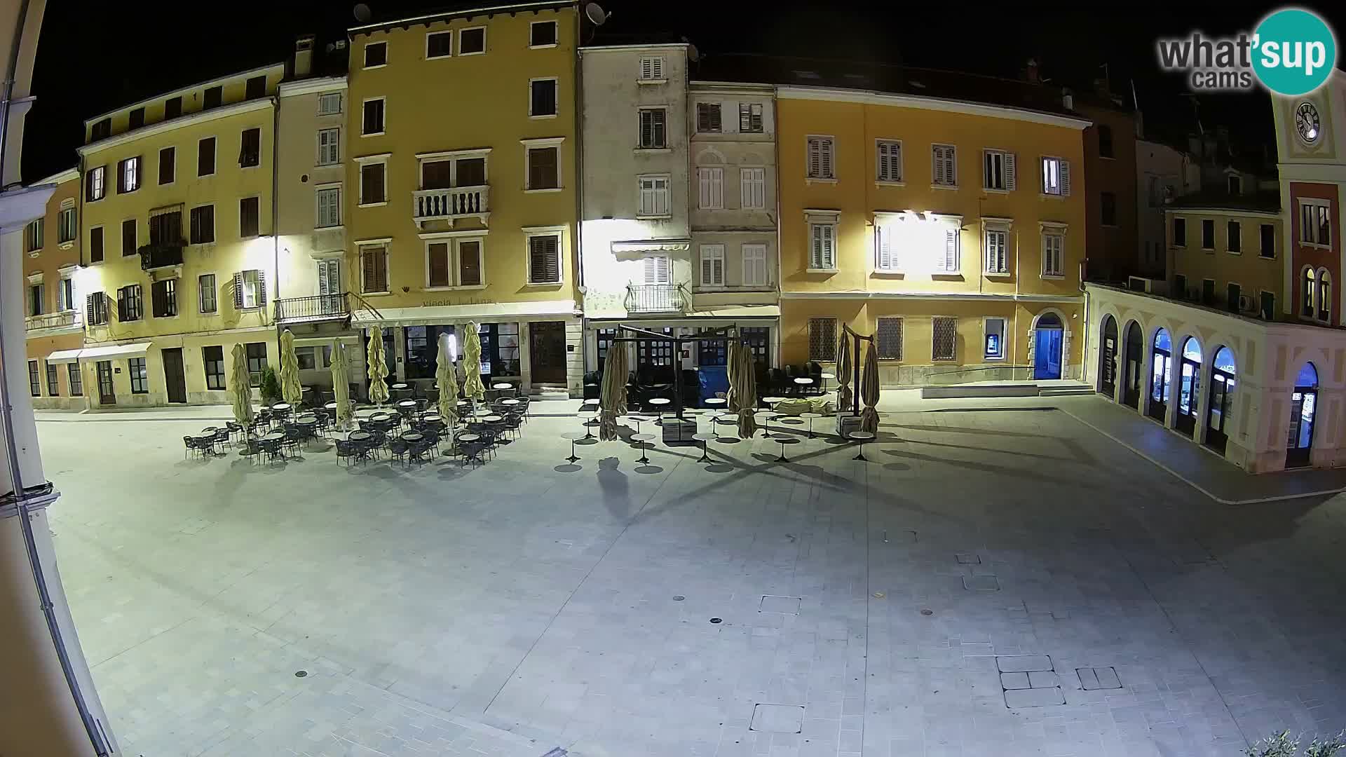 Webcam Rovinj Zentrum – Hauptplatz in Echtzeit