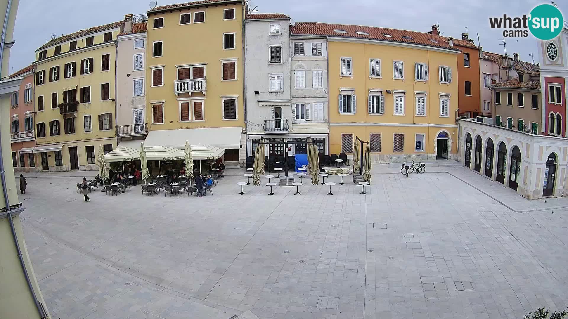 Webcam Rovinj Center – Plaza Principal