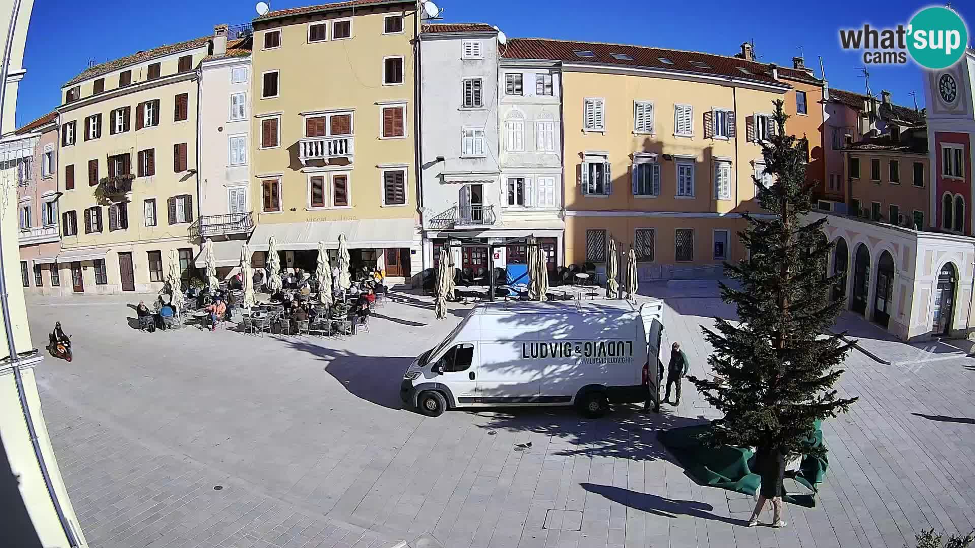 Webcam Rovigno Centro – Piazza Centrale