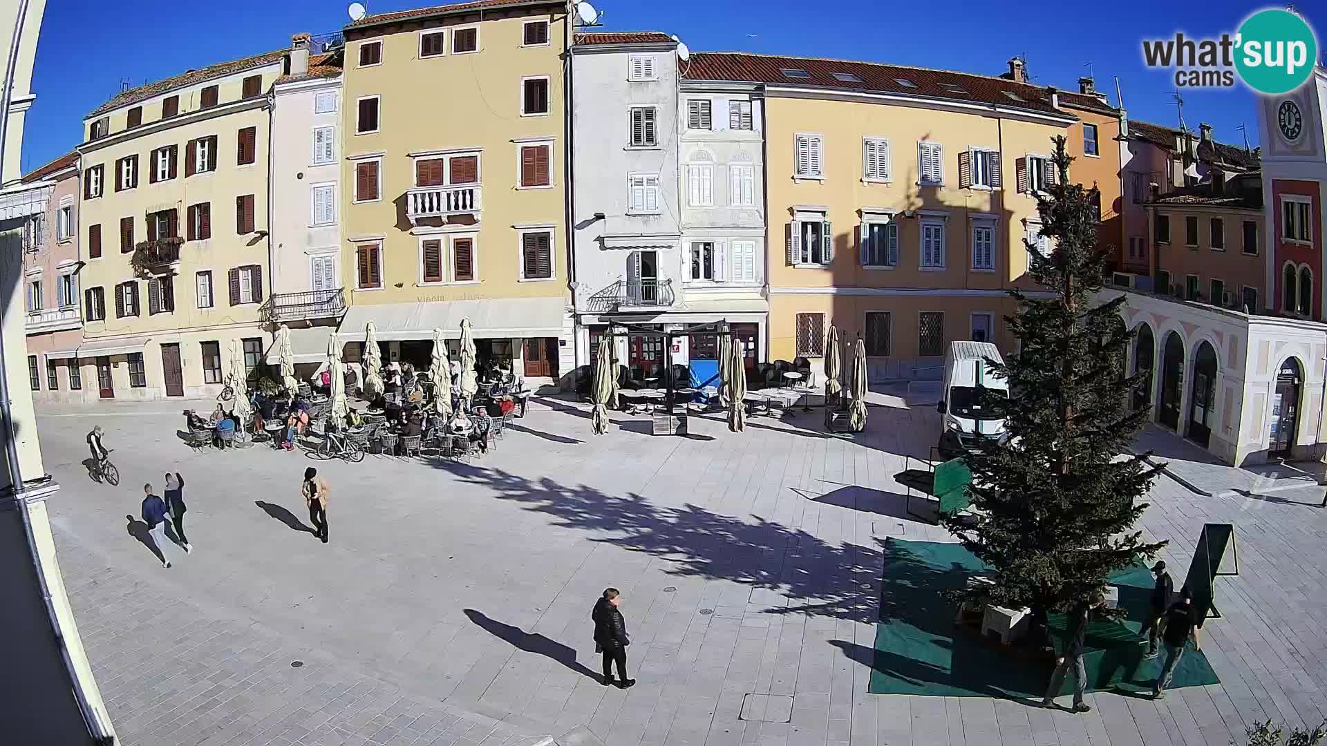 Webcam Rovinj Centar – glavni trg