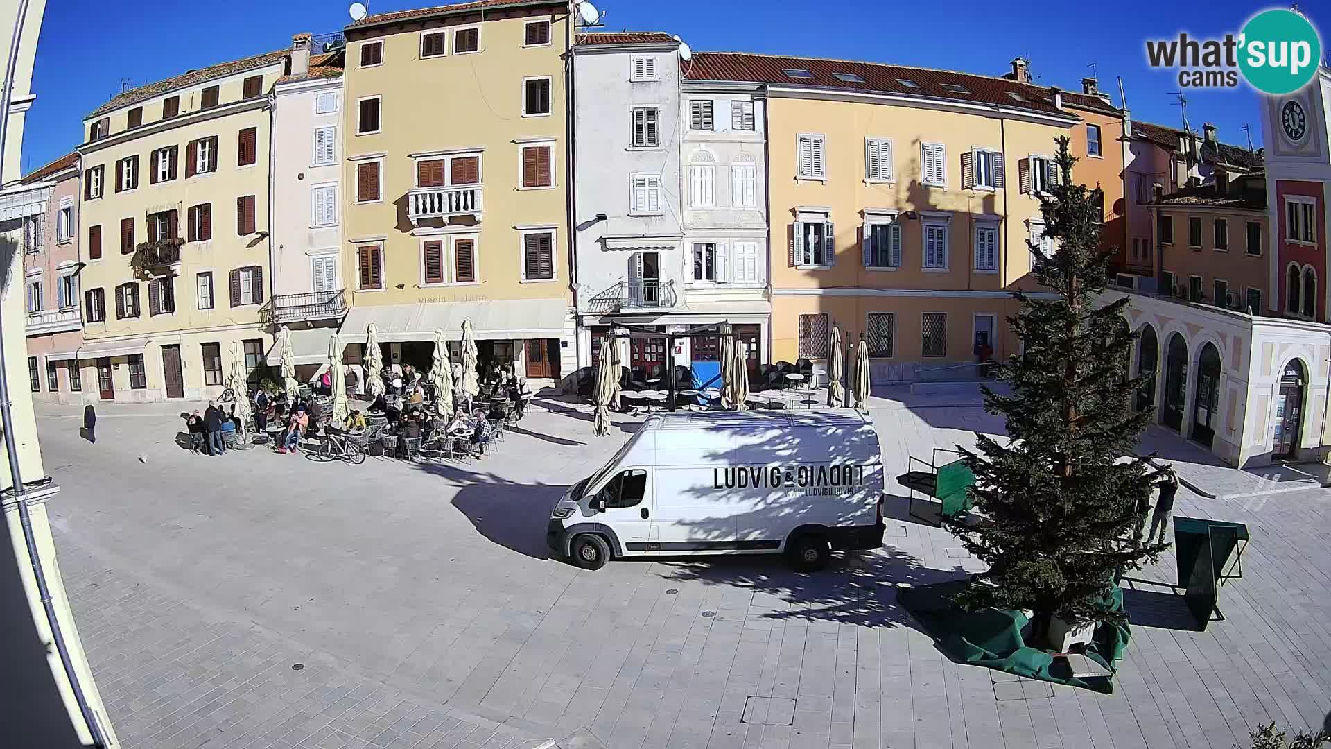 Webcam Rovigno Centro – Piazza Centrale