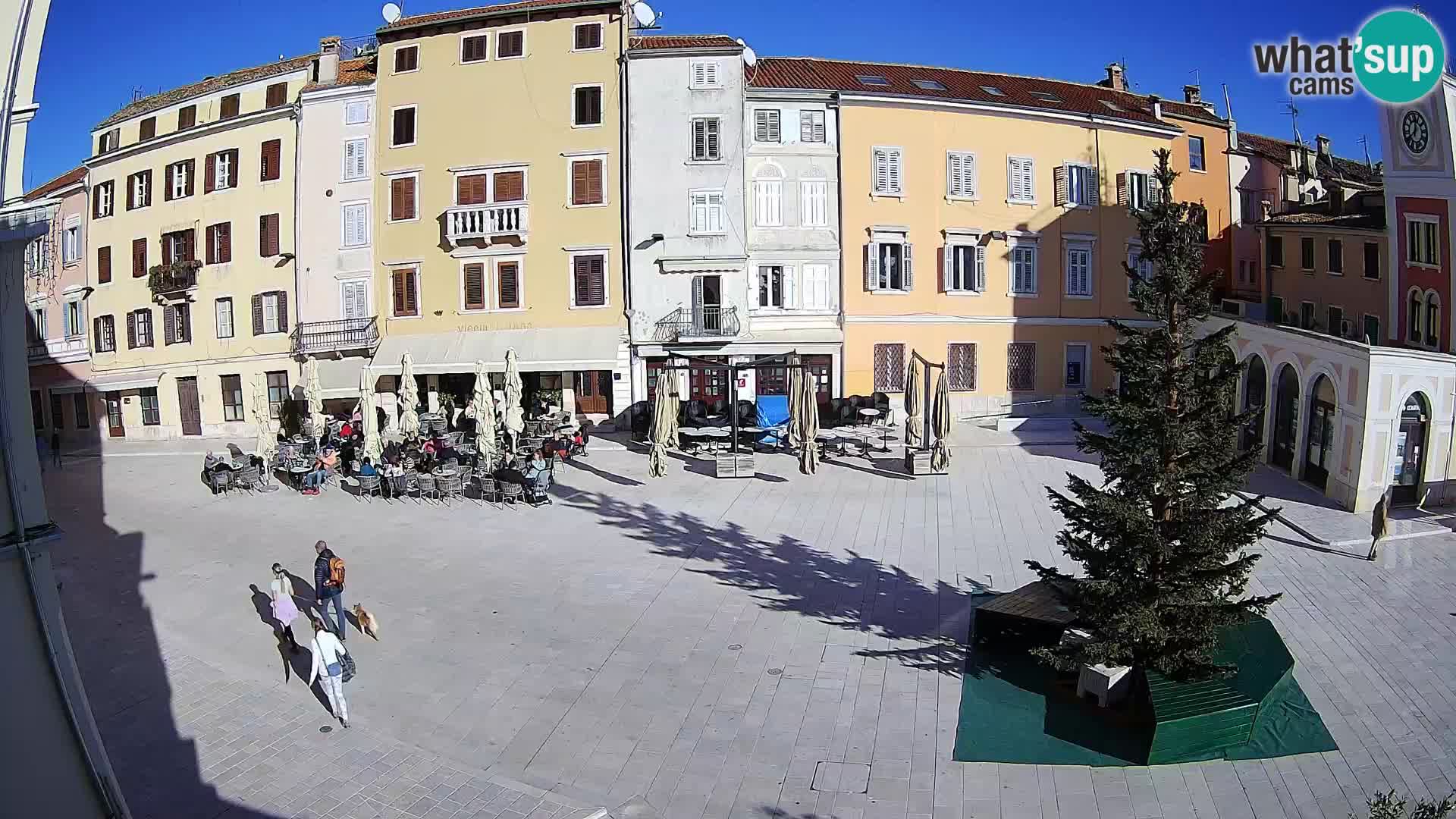 Webcam Rovinj Center – Plaza Principal