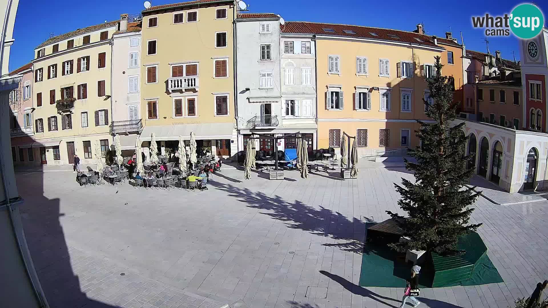 Webcam Rovinj Center – Plaza Principal