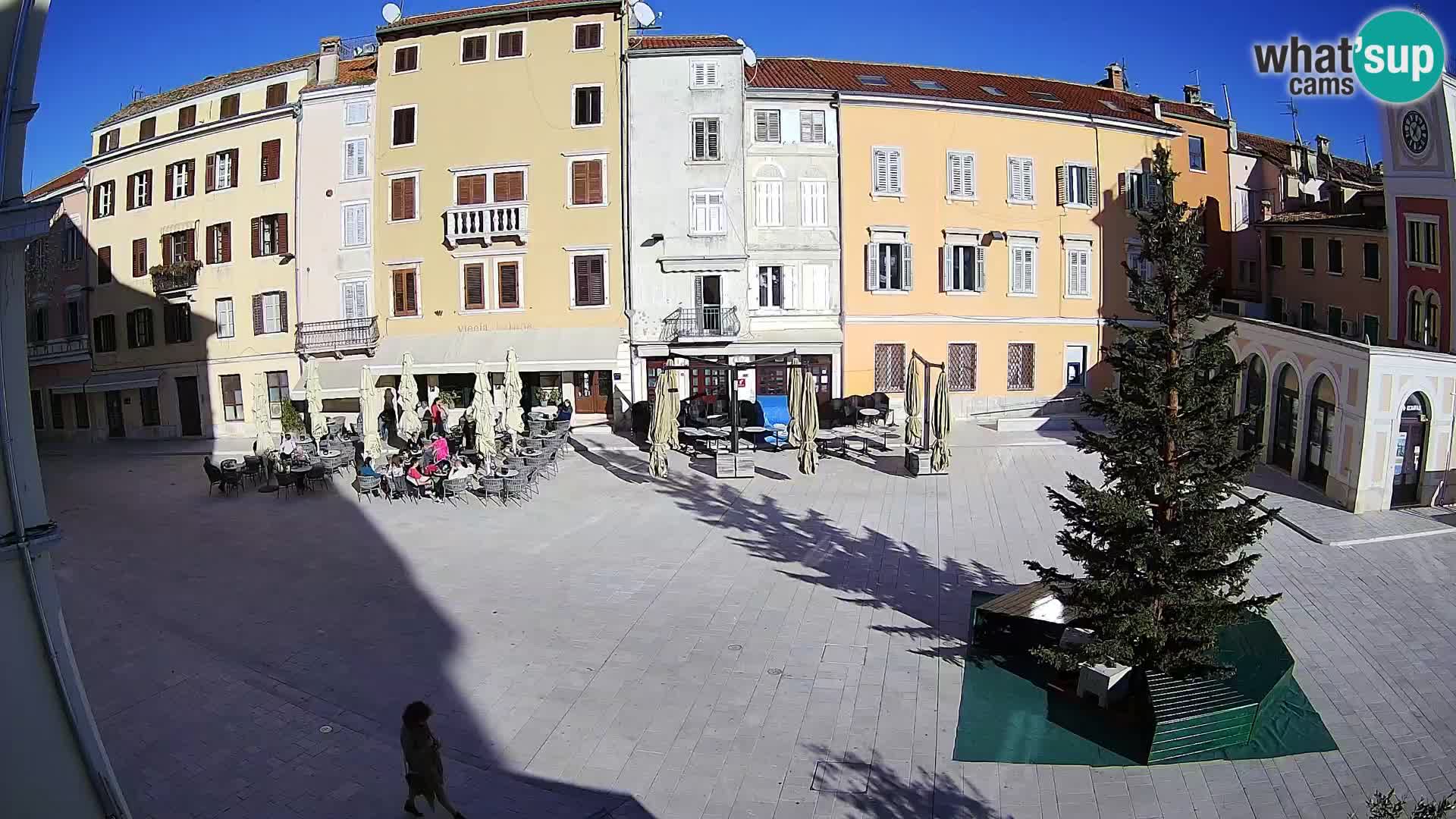 Webcam Rovinj Center – Plaza Principal