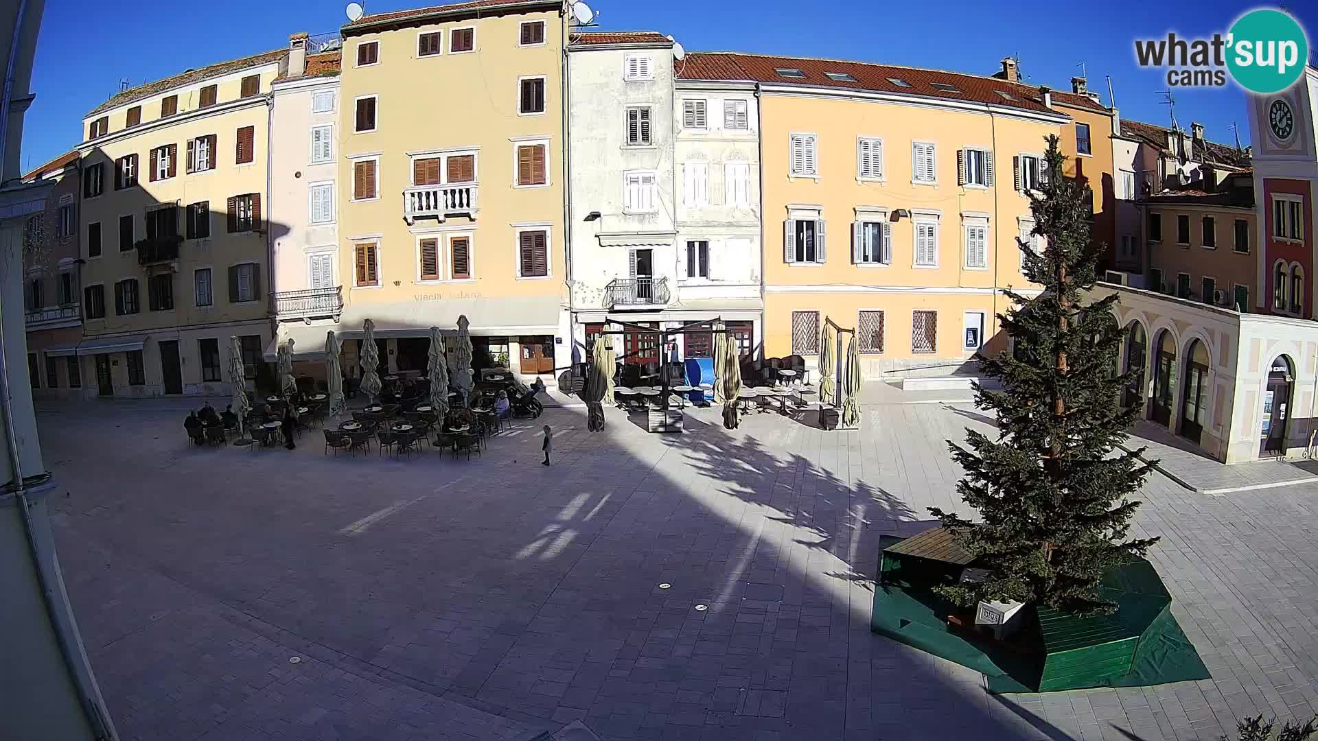 Webcam Rovinj Center – Plaza Principal