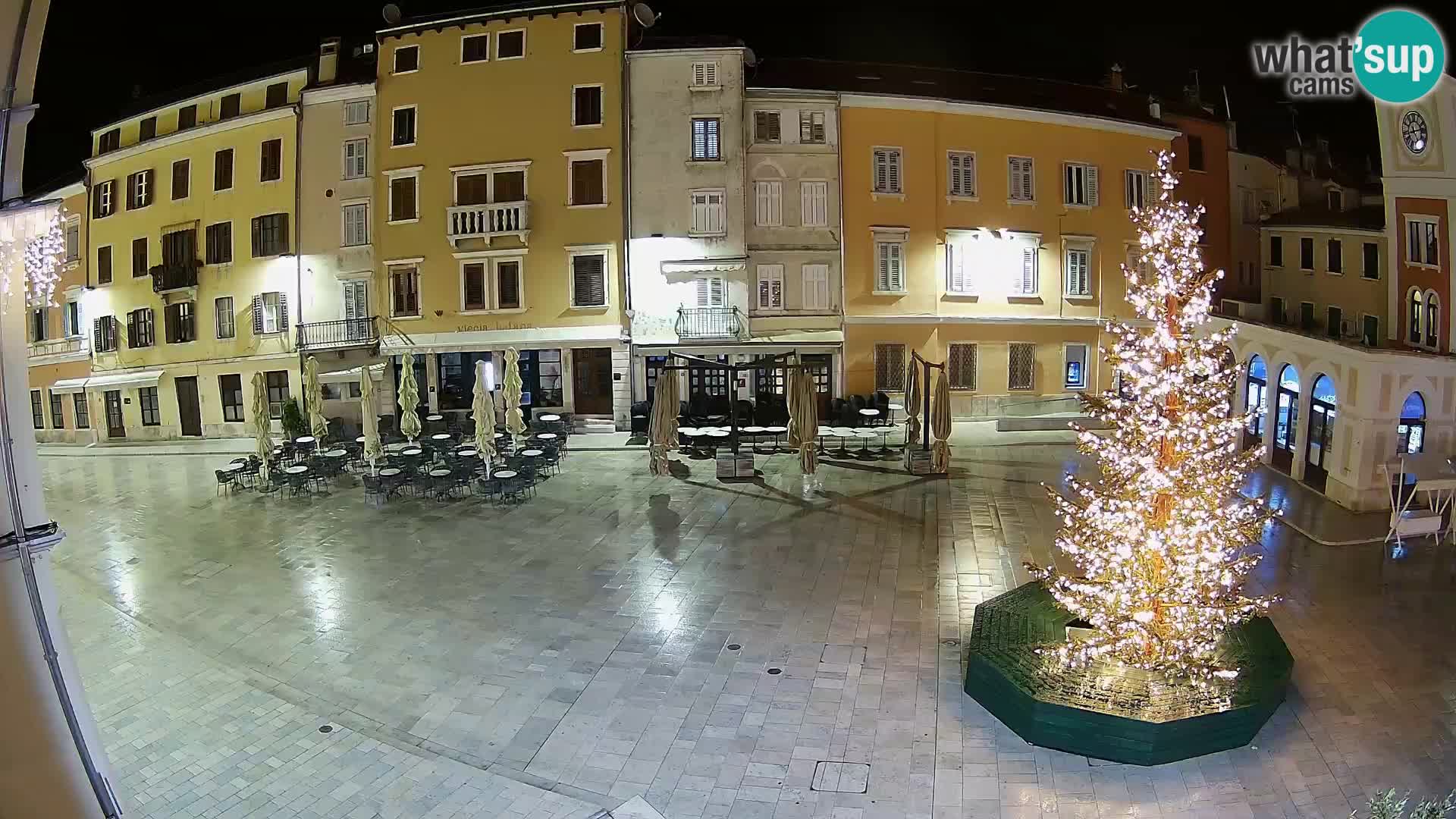 Webcam Rovinj Zentrum – Hauptplatz in Echtzeit