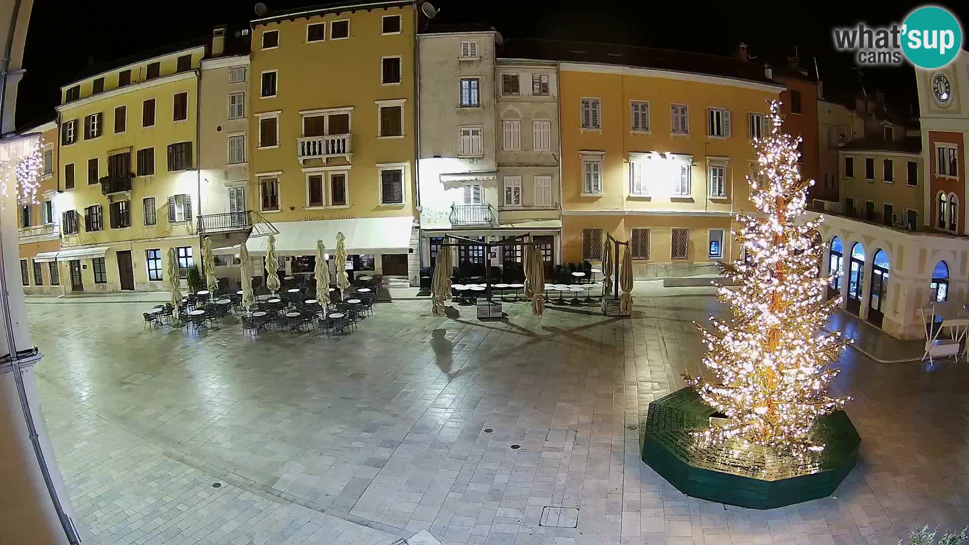 Webcam Rovinj Zentrum – Hauptplatz in Echtzeit