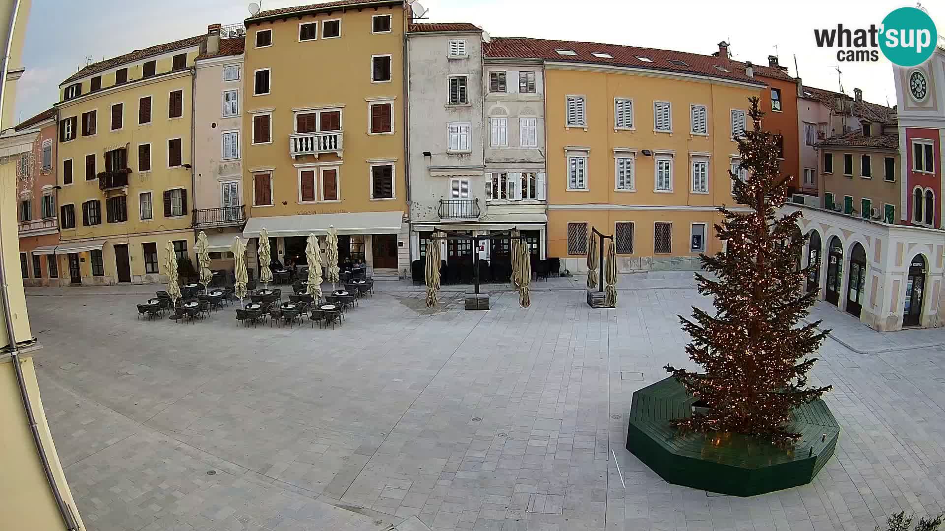 Rovinj Center Webcam – Main Square