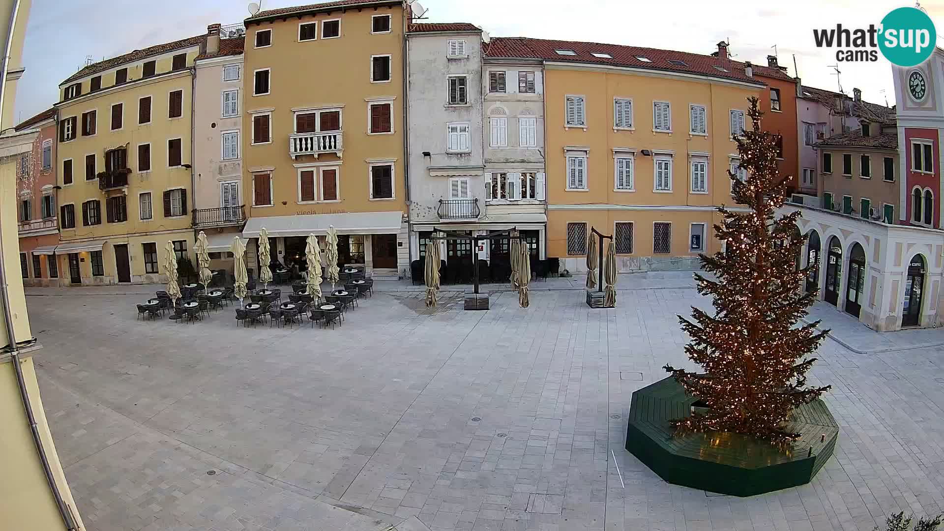 Webcam Rovinj Center – Plaza Principal