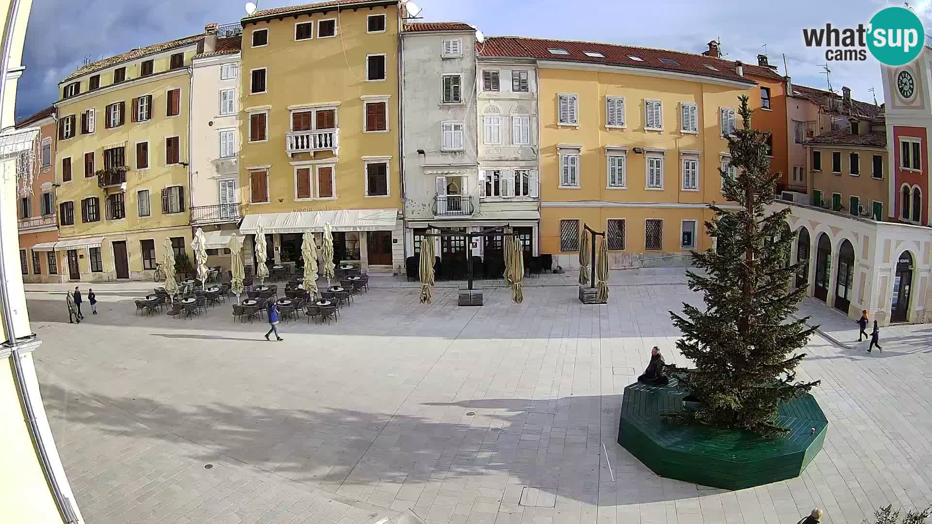 Webcam Rovinj Zentrum – Hauptplatz in Echtzeit