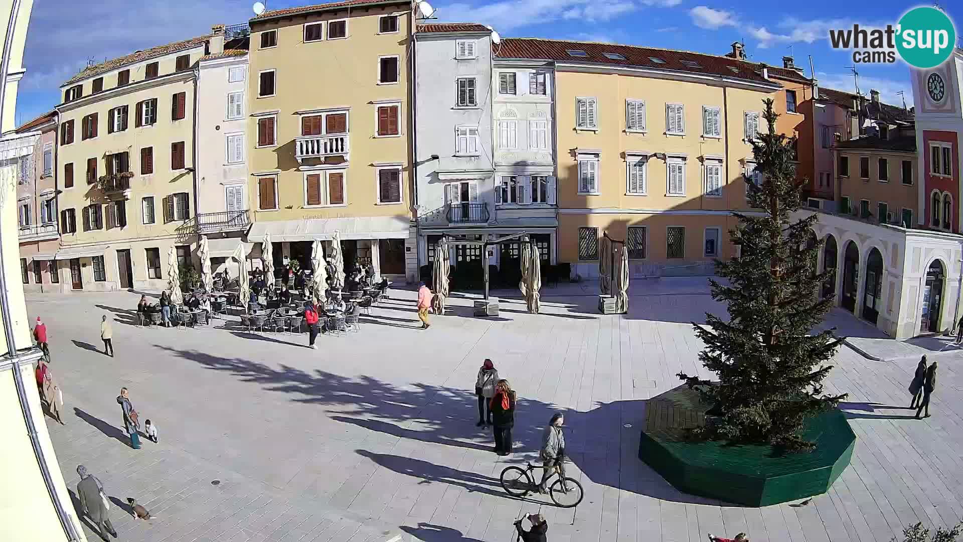 Spletna kamera Rovinj Center – Glavni trg