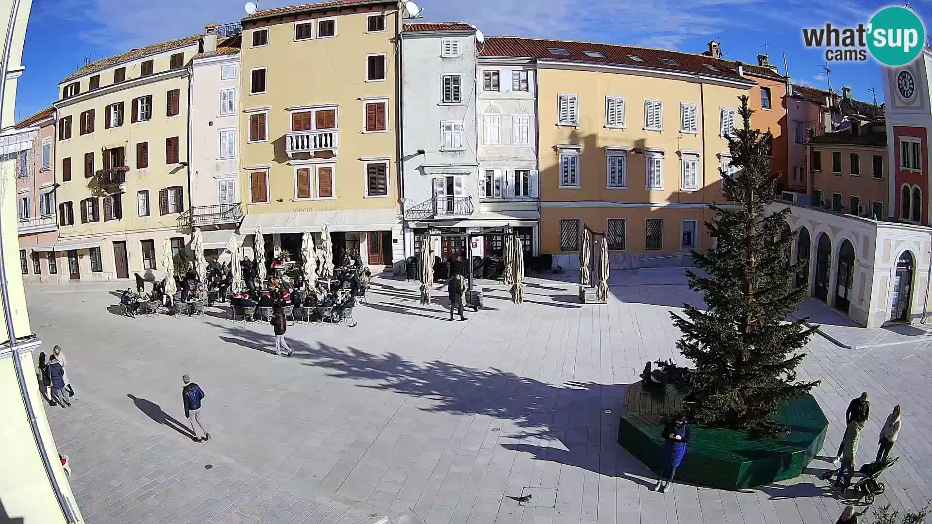 Webcam Rovinj Center – Plaza Principal