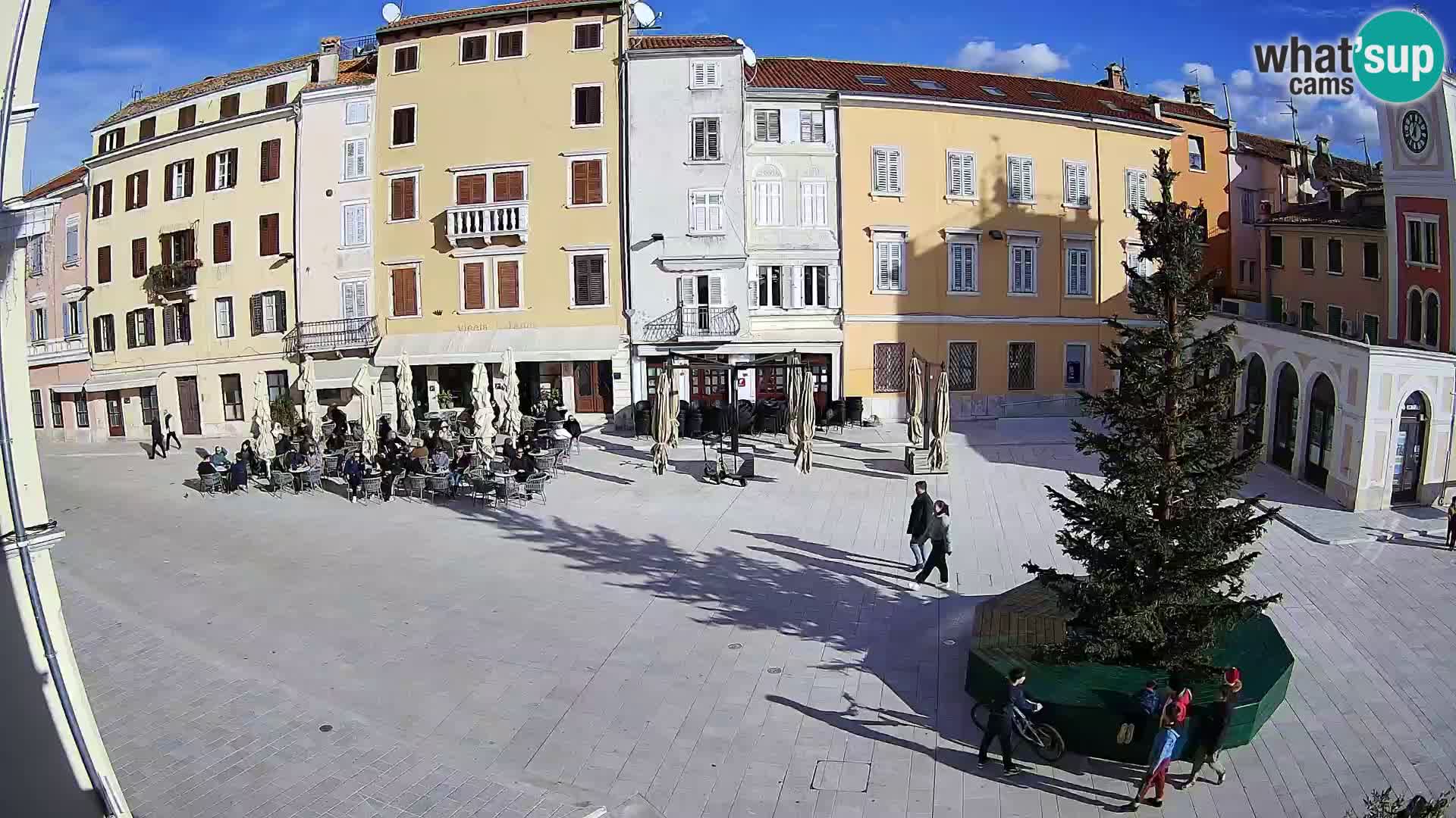 Webcam Rovigno Centro – Piazza Centrale