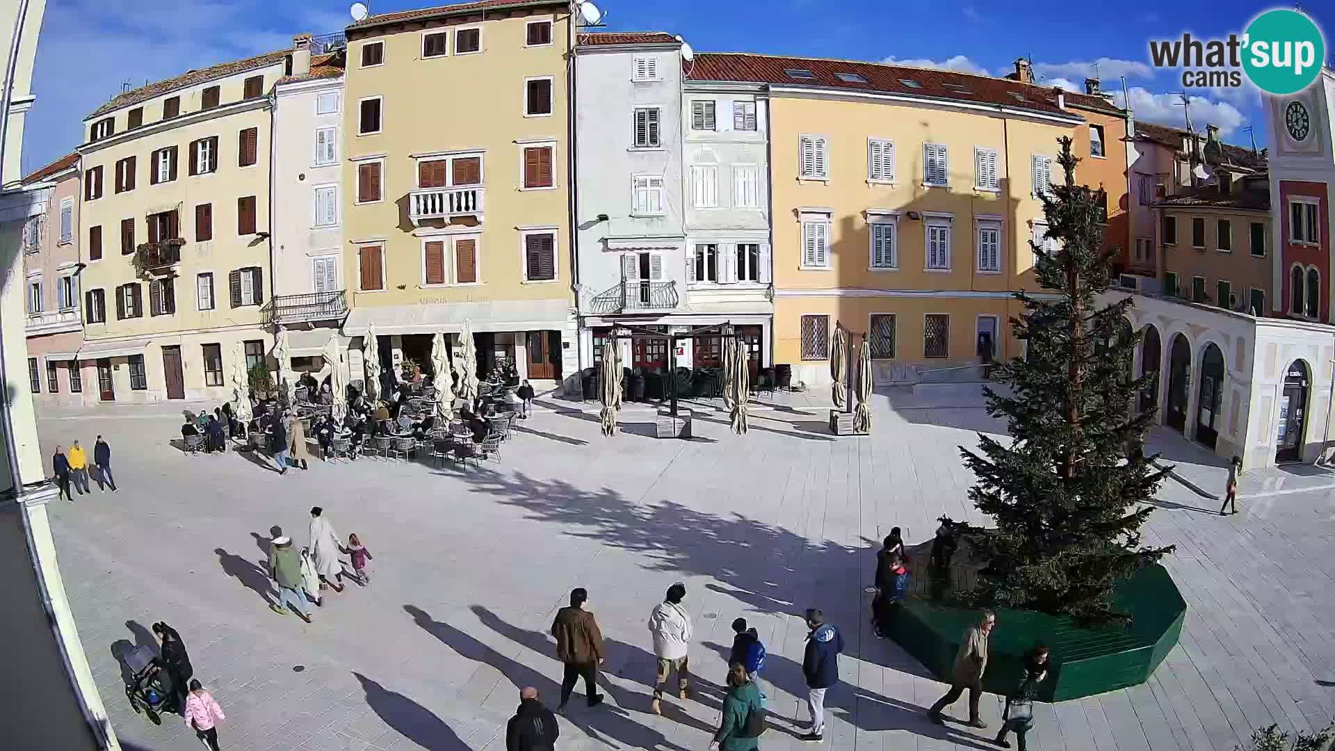 Spletna kamera Rovinj Center – Glavni trg