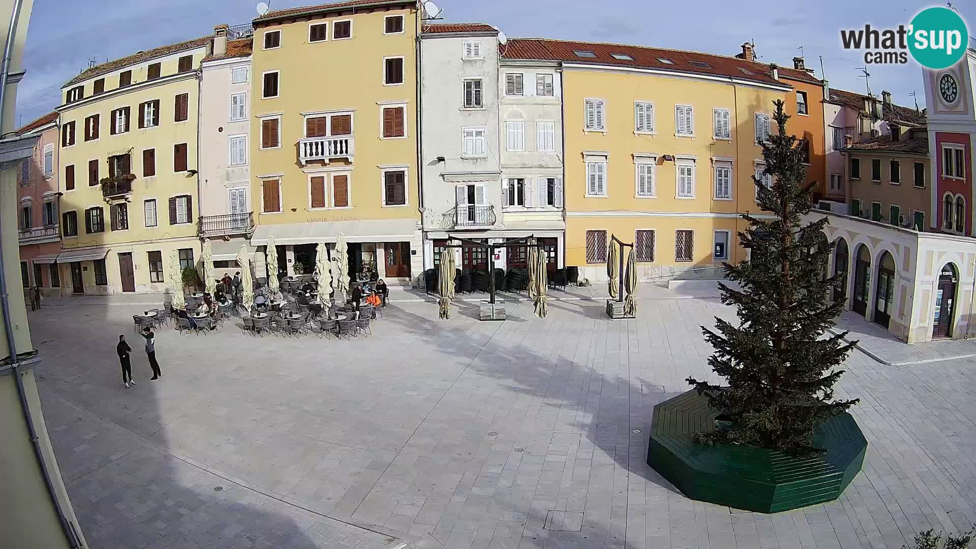 Webcam Rovinj Center – Plaza Principal