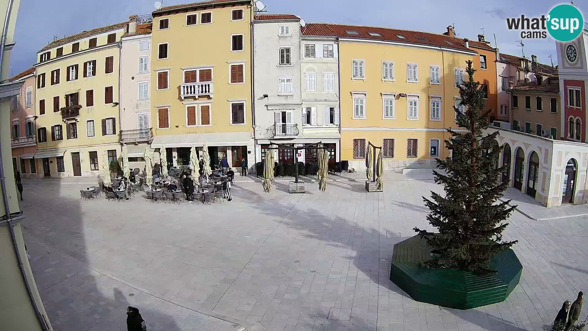 Webcam Rovinj Center – Plaza Principal