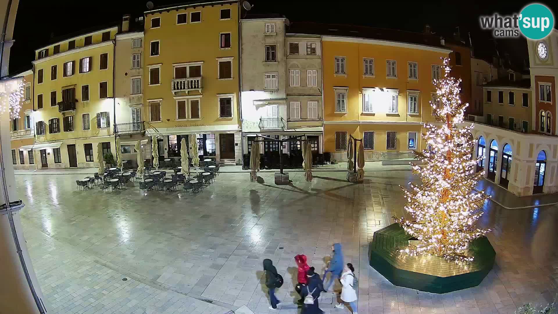 Webcam Rovinj Zentrum – Hauptplatz in Echtzeit