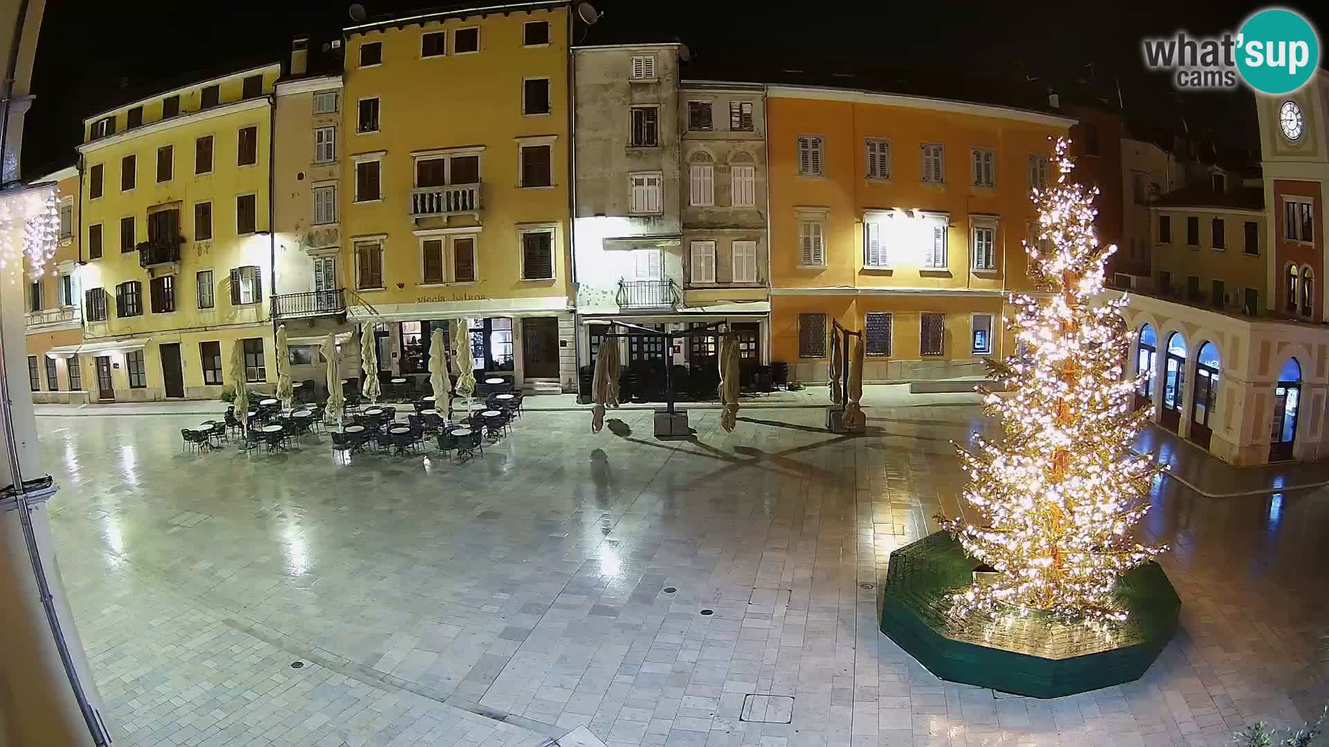 Webcam Rovinj Zentrum – Hauptplatz in Echtzeit